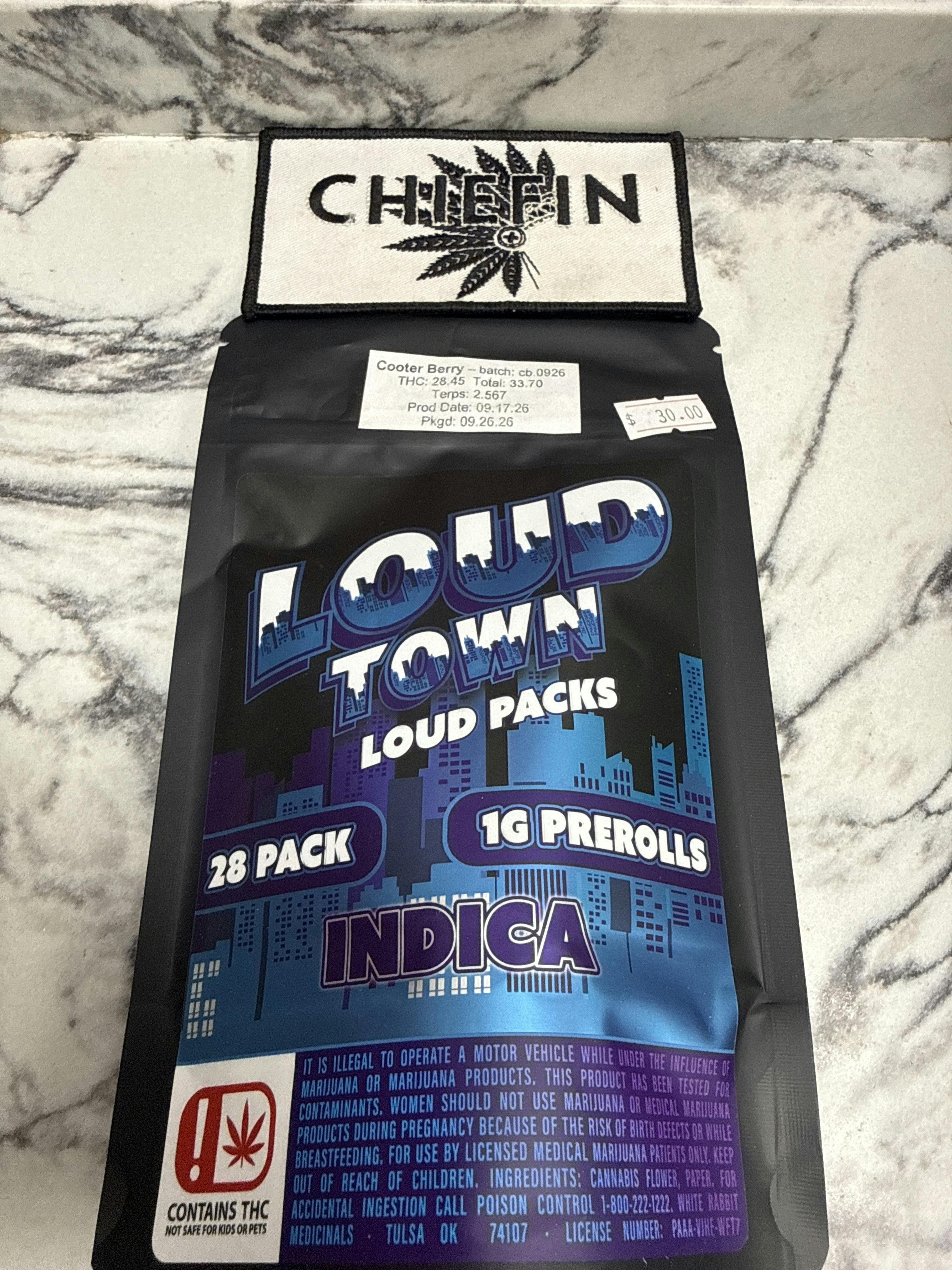 Loud Town Loud Packs - Cooter Berry