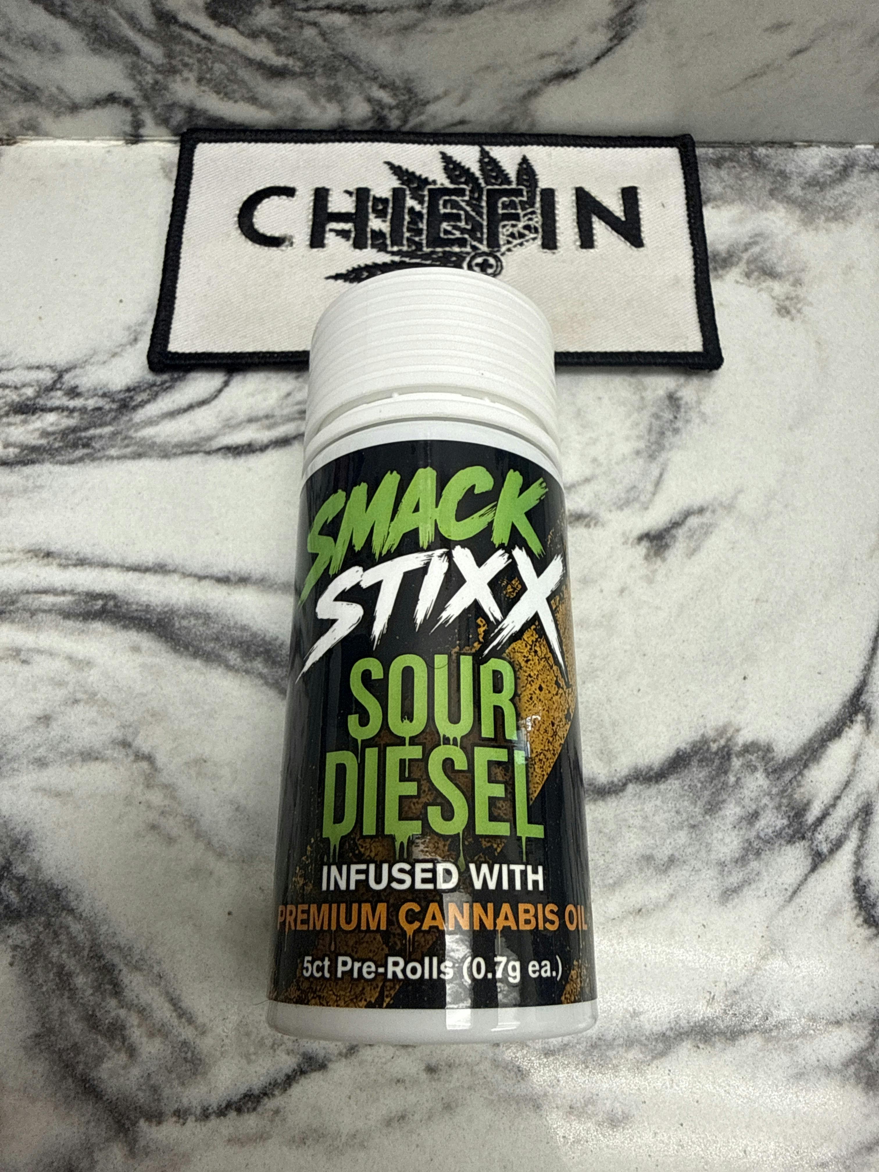 Smack Stixx | Infused | Hybrid | Sour Diesel | 5ct