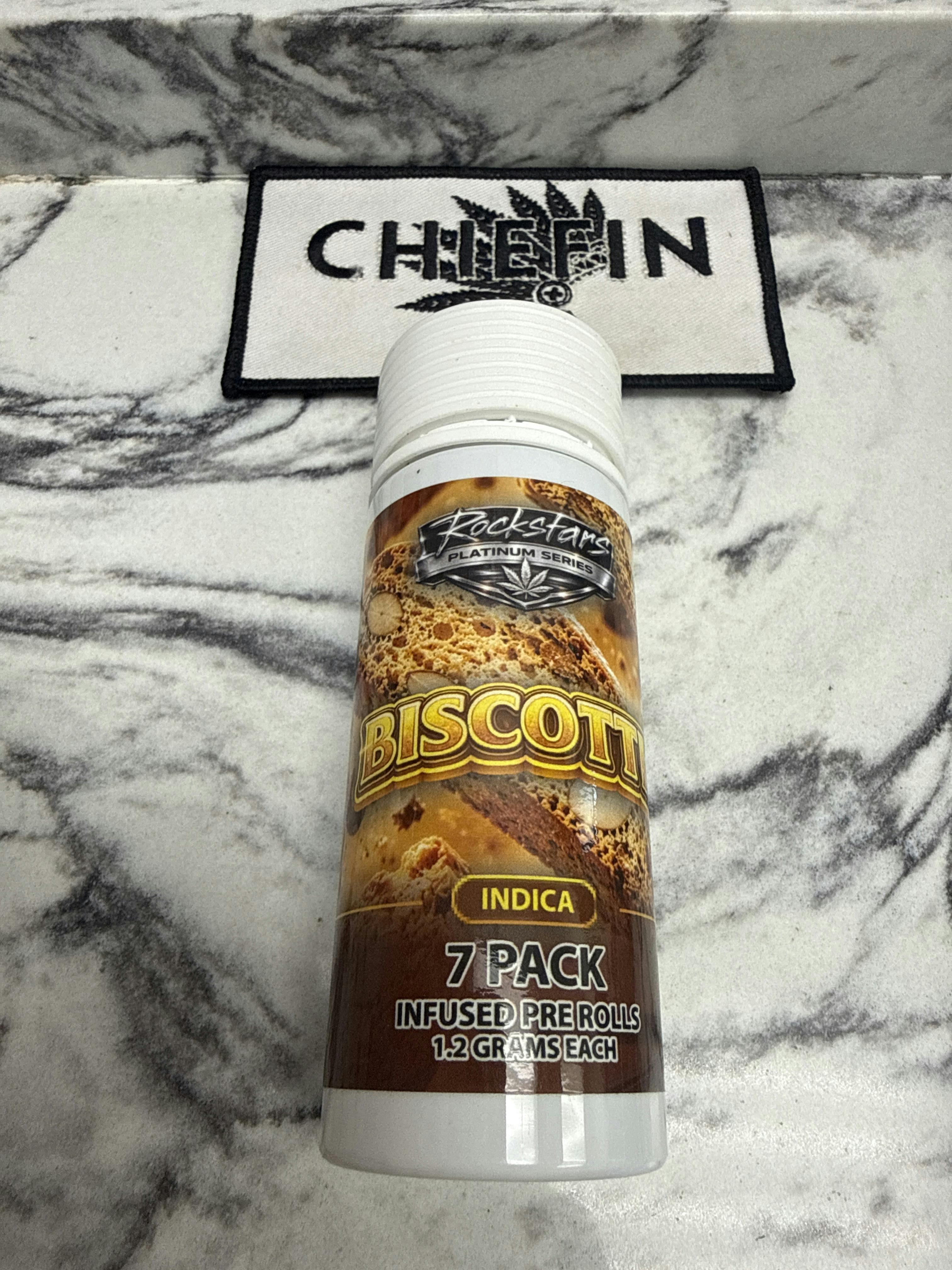 Rockstars Platinum | Infused | Biscotti | 1.2g 7ct