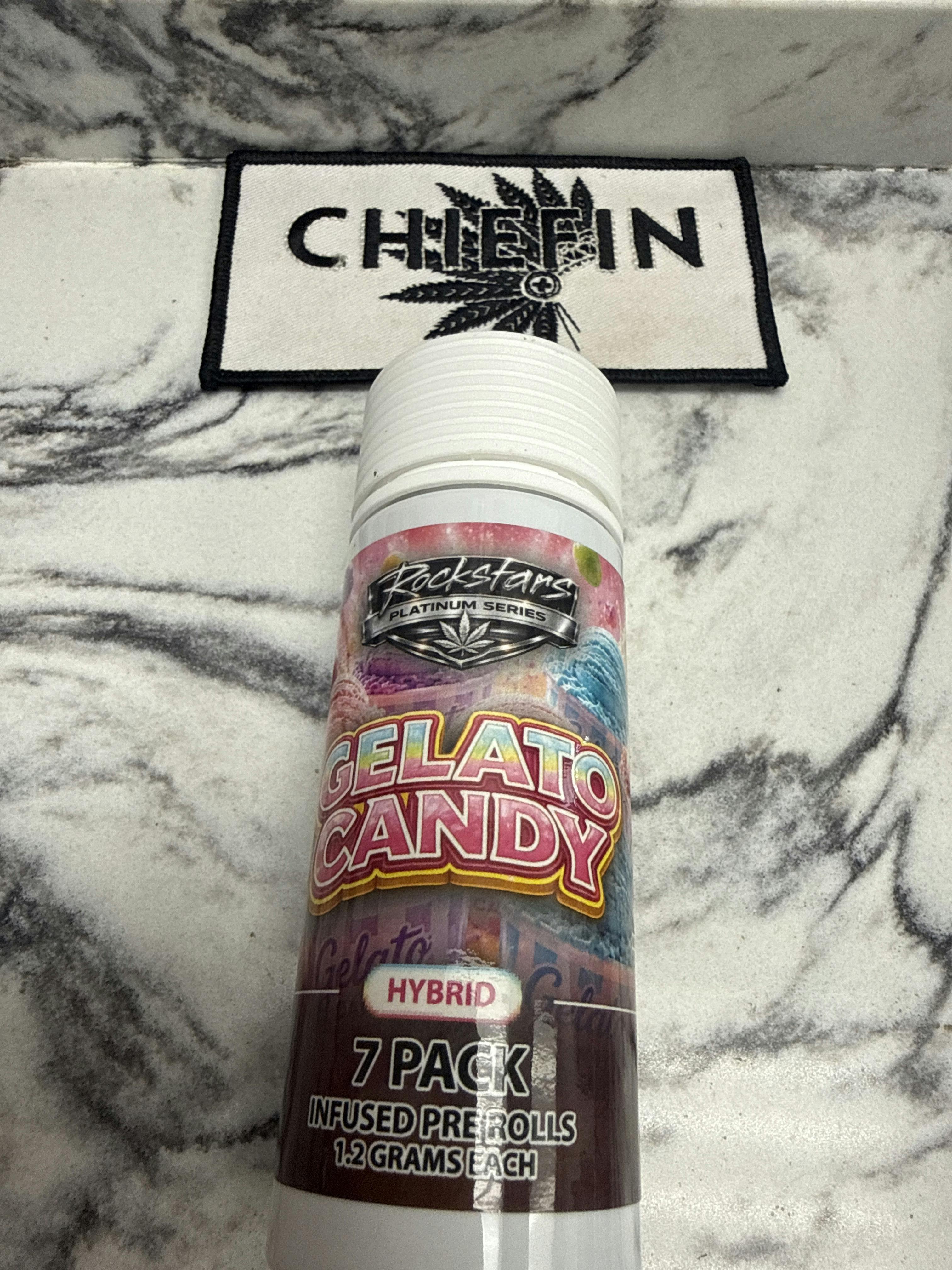 Rockstars Platinum | Infused | Gelato Candy | 1.2g 7ct