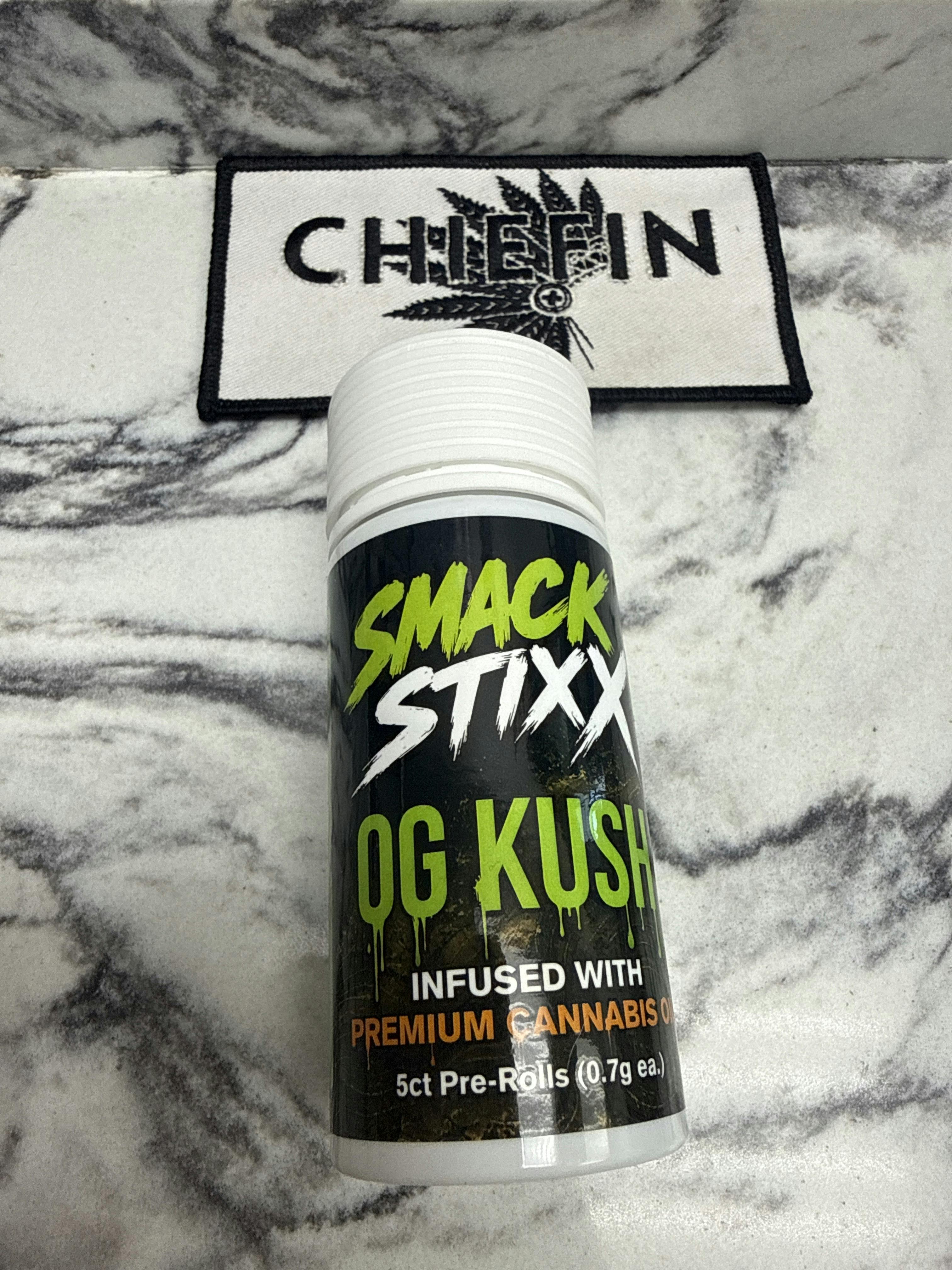 Smack Stixx | Infused | Hybrid | OG Kush | 5ct