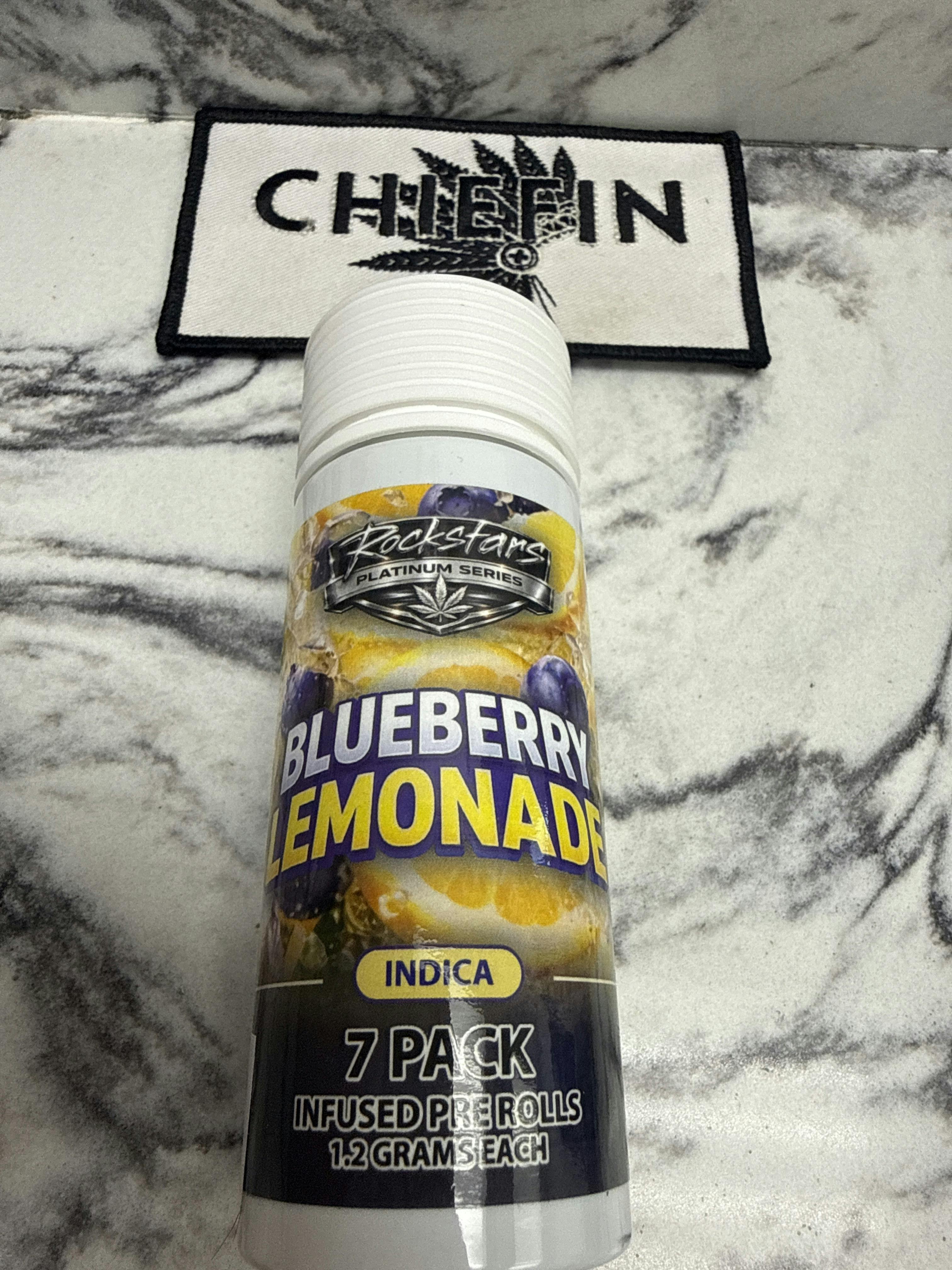 Rockstars Platinum | Infused | Blueberry Lemonade | 1.2g 7ct