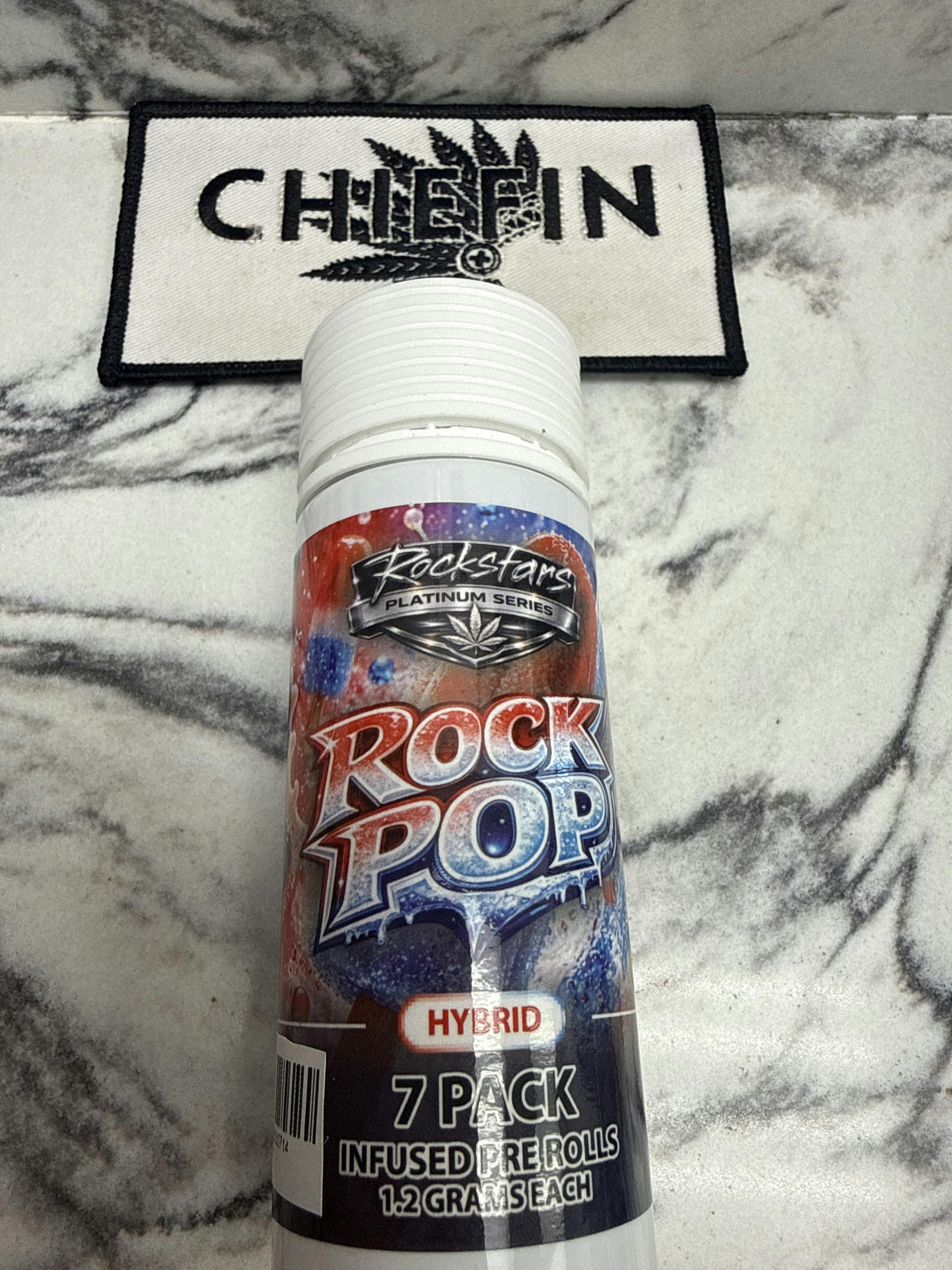 Rockstars Platinum | Infused | Hybrid | Rock Pop | 1.2g 7ct