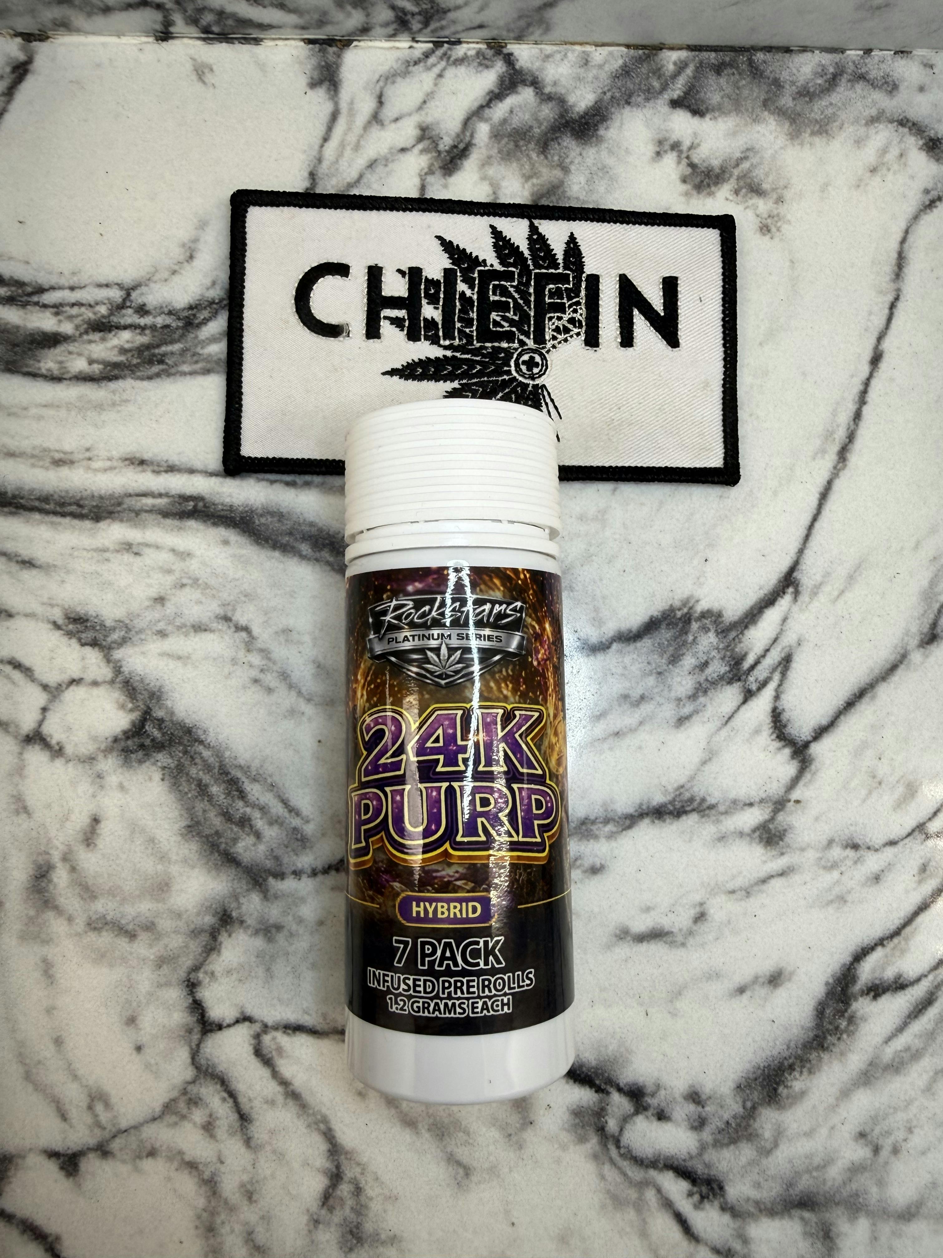 Rockstars Platinum | Infused | Hybrid | 24k Purp | 1.2g 7ct