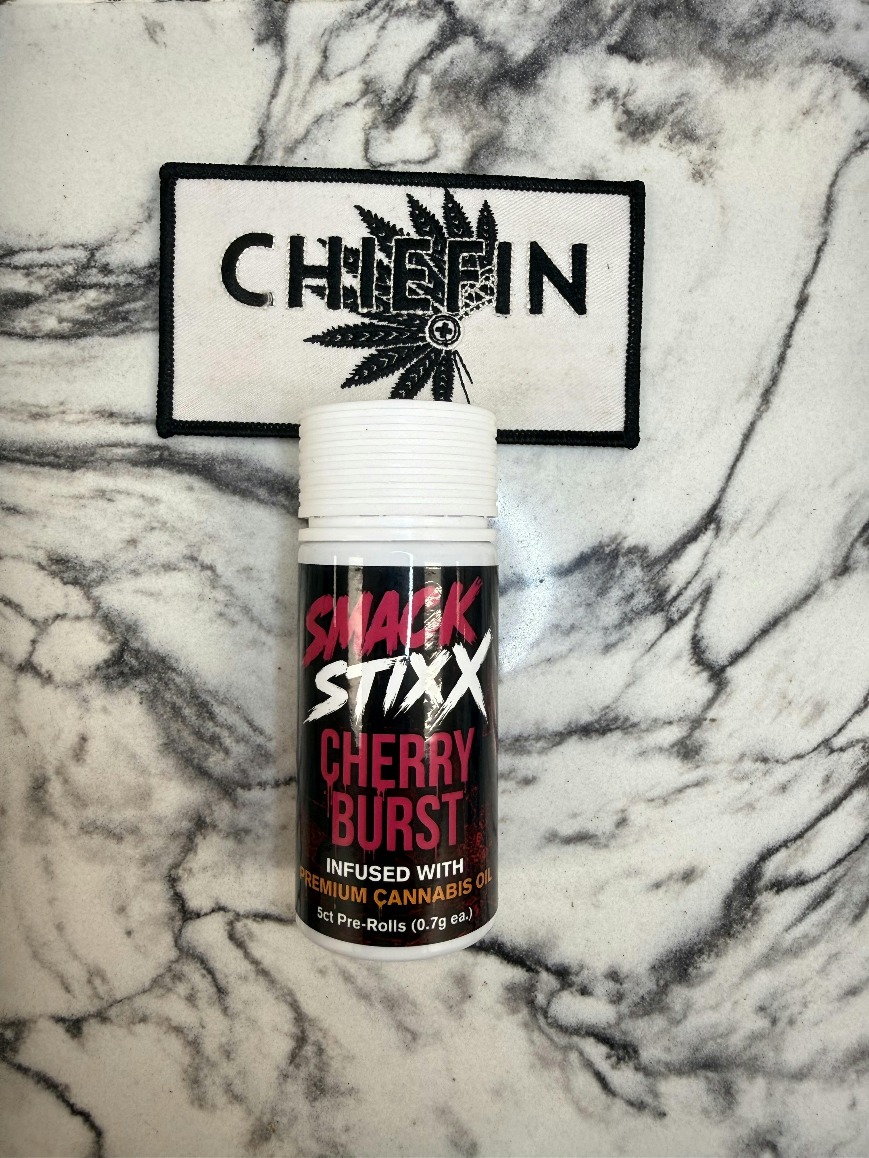 Smack Stixx | Infused | Indica | Cherry Burst | 5ct