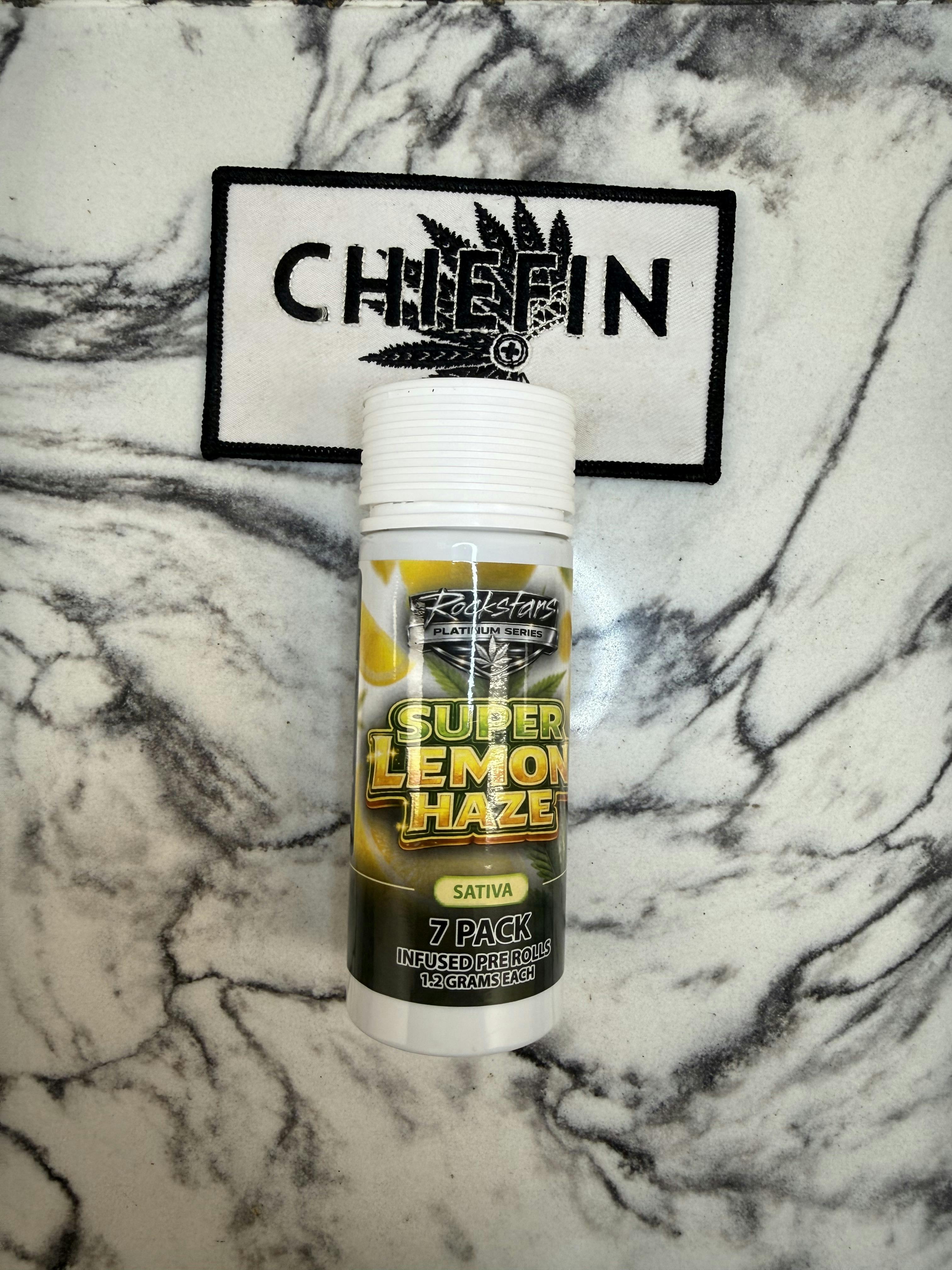 Rockstars Platinum | Infused | Sativa | Super Lemon Haze | 1.2g 7ct