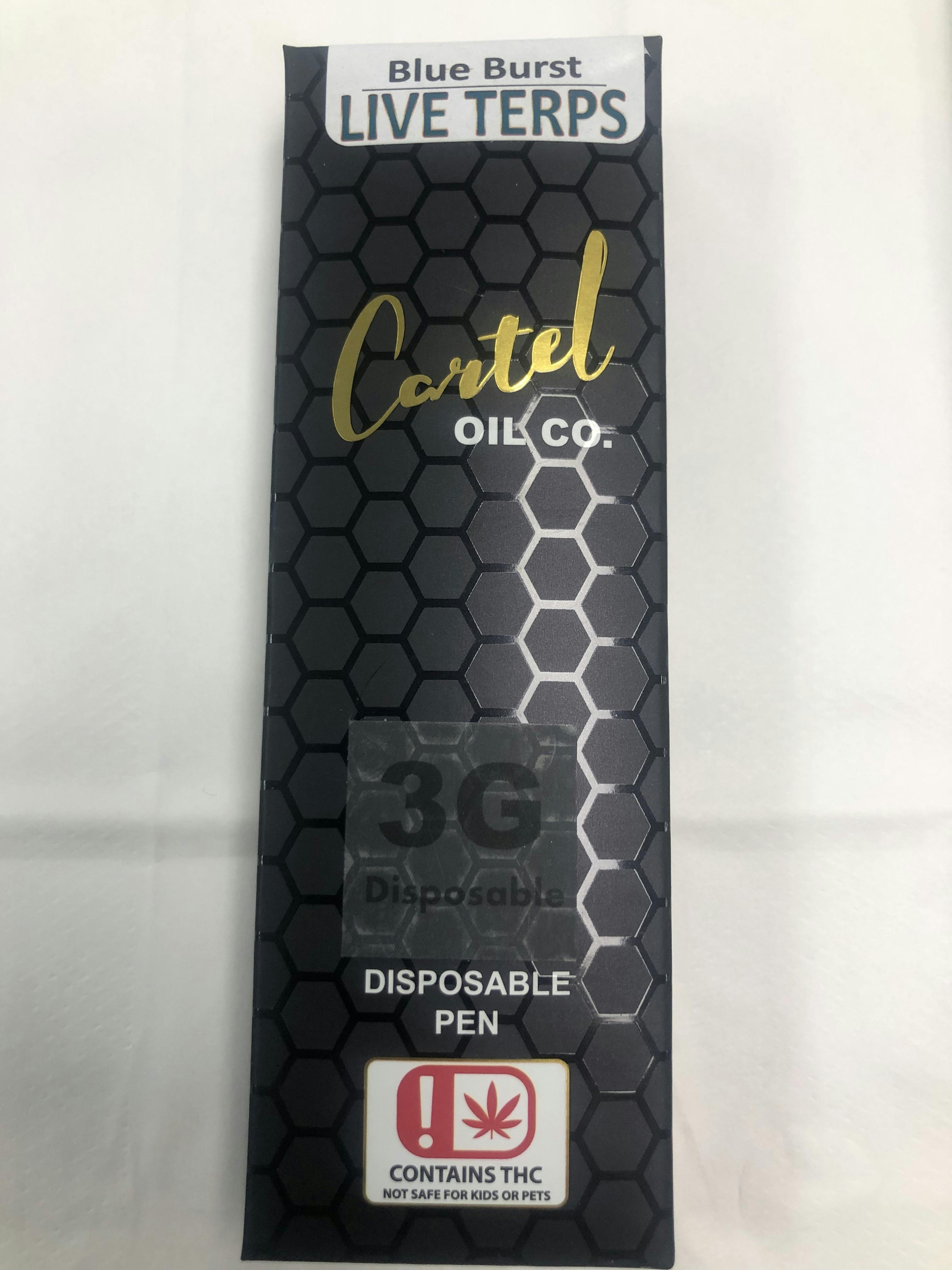 Cartel Oil Co | Blue Burst | Disposable | 3g by Cartel Oil Co