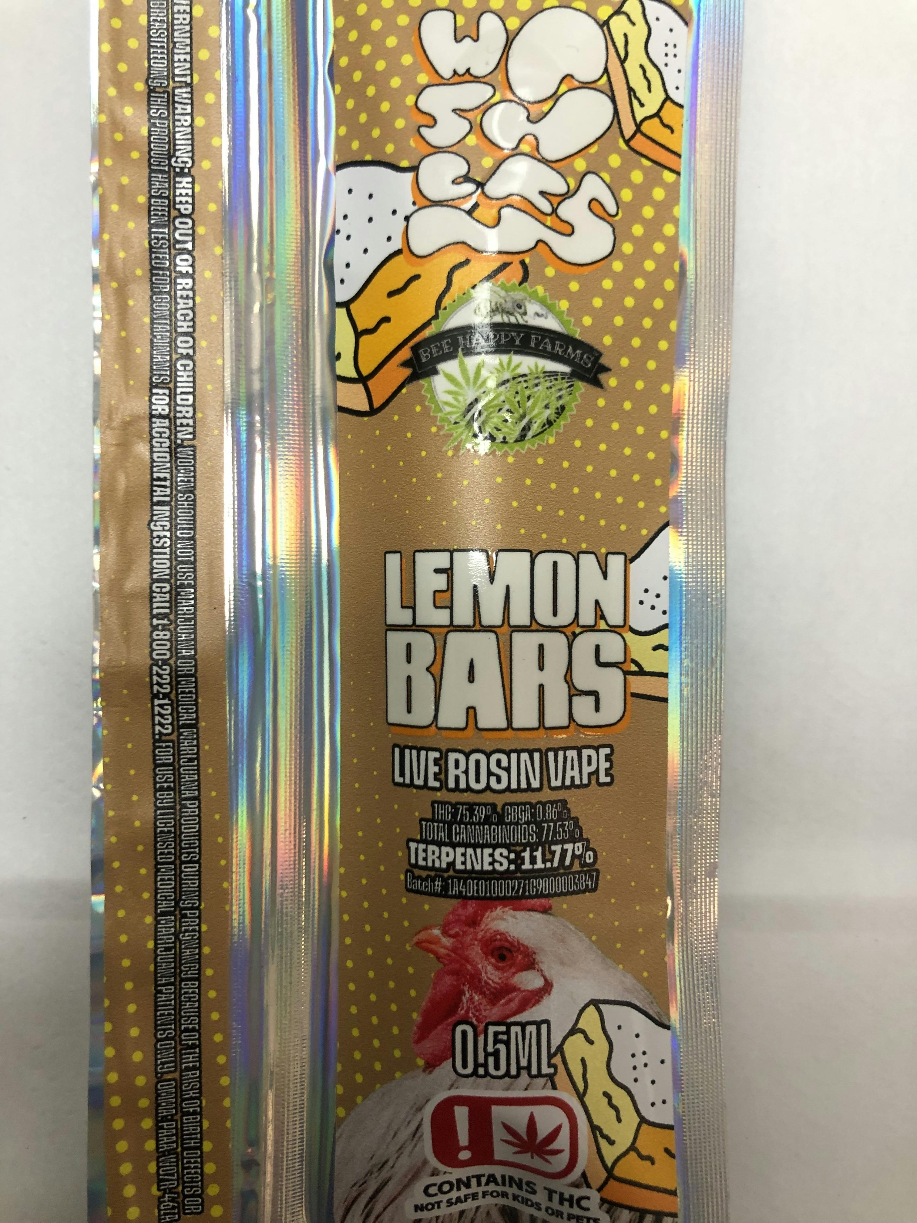 Lemon Bars | Disposable