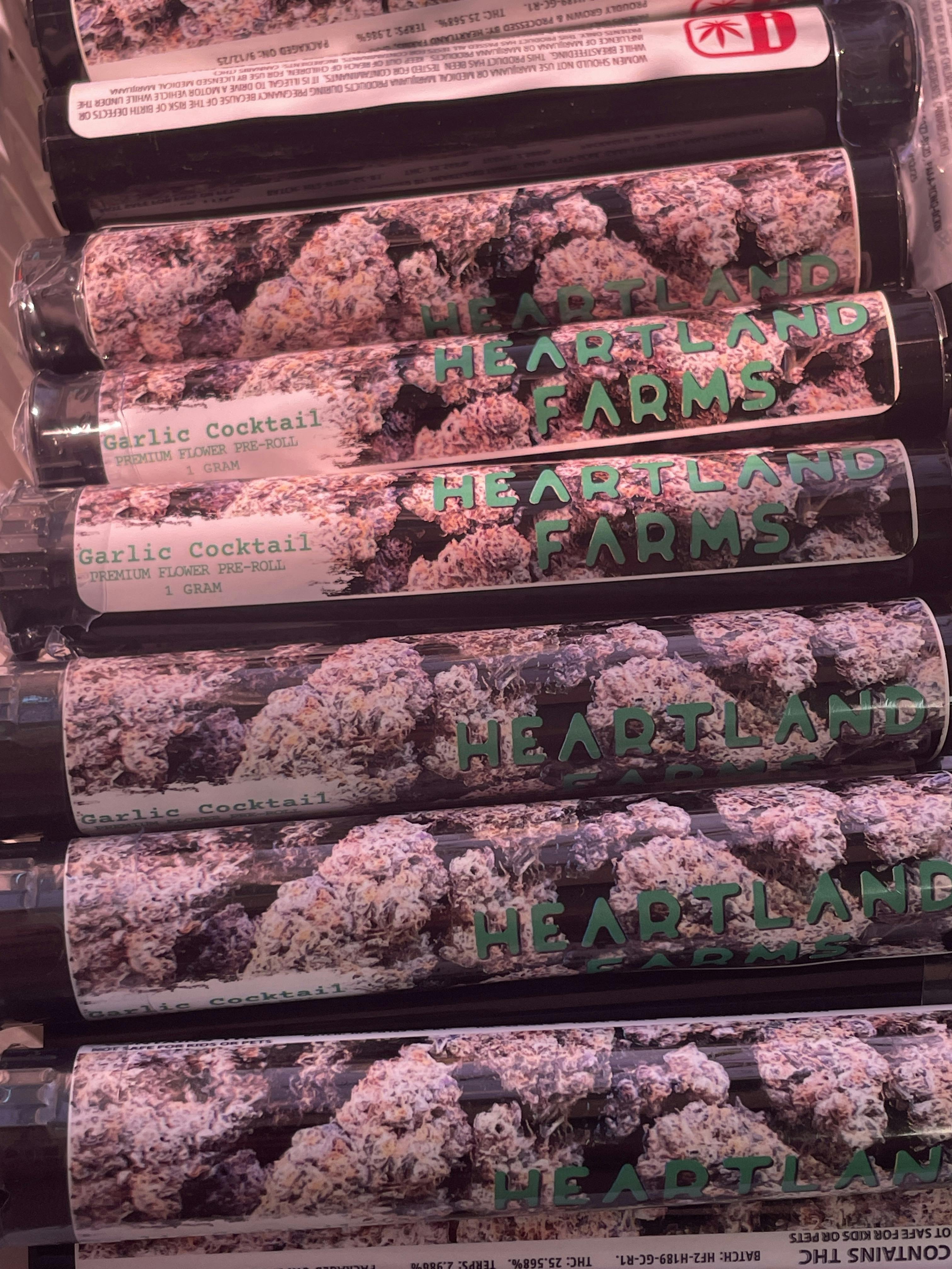 Heartland Farms - Garlic Cocktail Premium Pre-Roll 1g by Heartland Farms