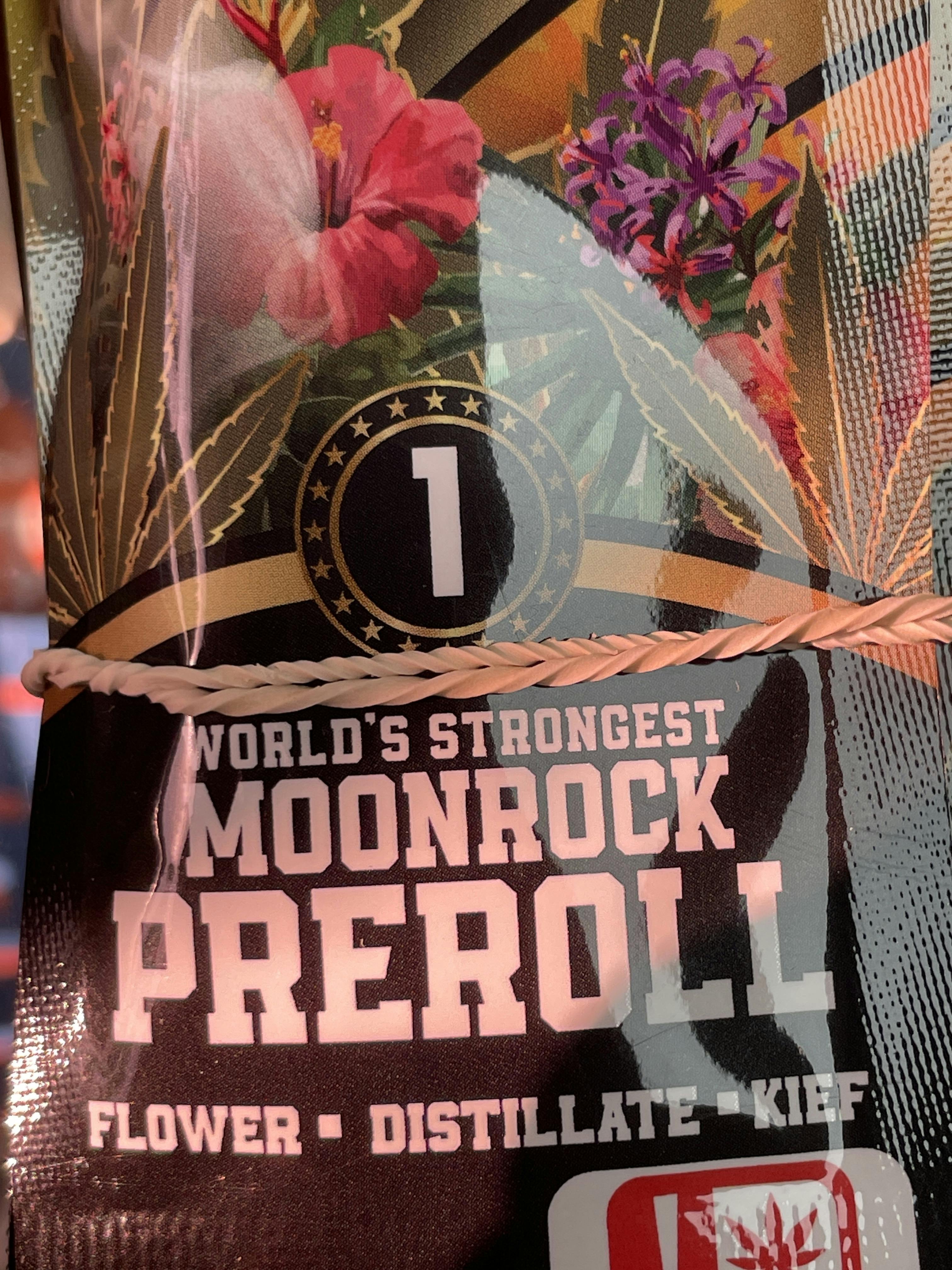 Strawberry | Moon Rock Preroll Infused Joint | 1g by Presidential THC