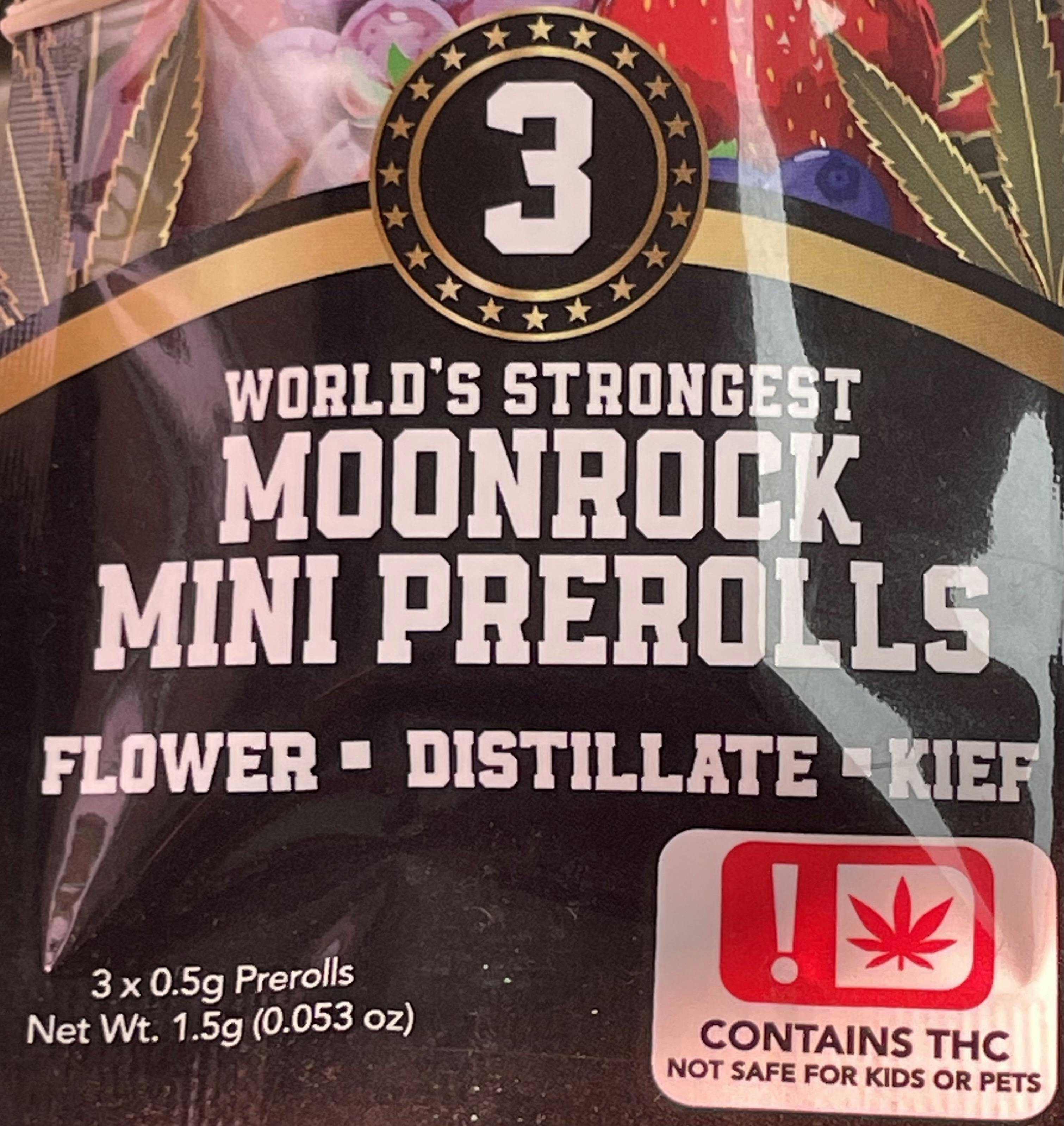 Skywalker | Moon Rock Prerolls Infused Minis | 0.5g each | 3pk by Presidential THC