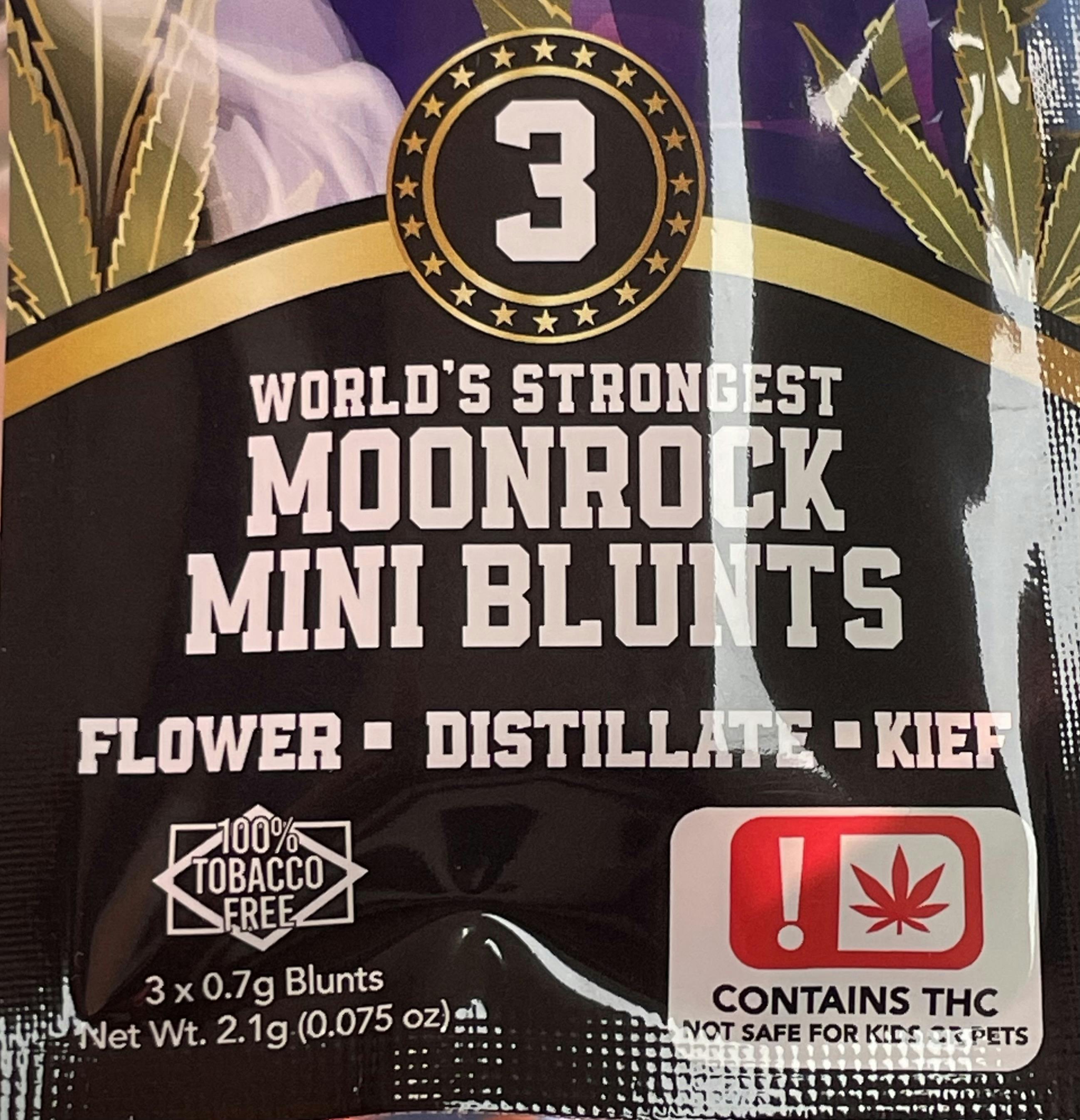 Grape | Moon Rock Blunts Infused Minis | 0.7g each | 3pk by Presidential THC
