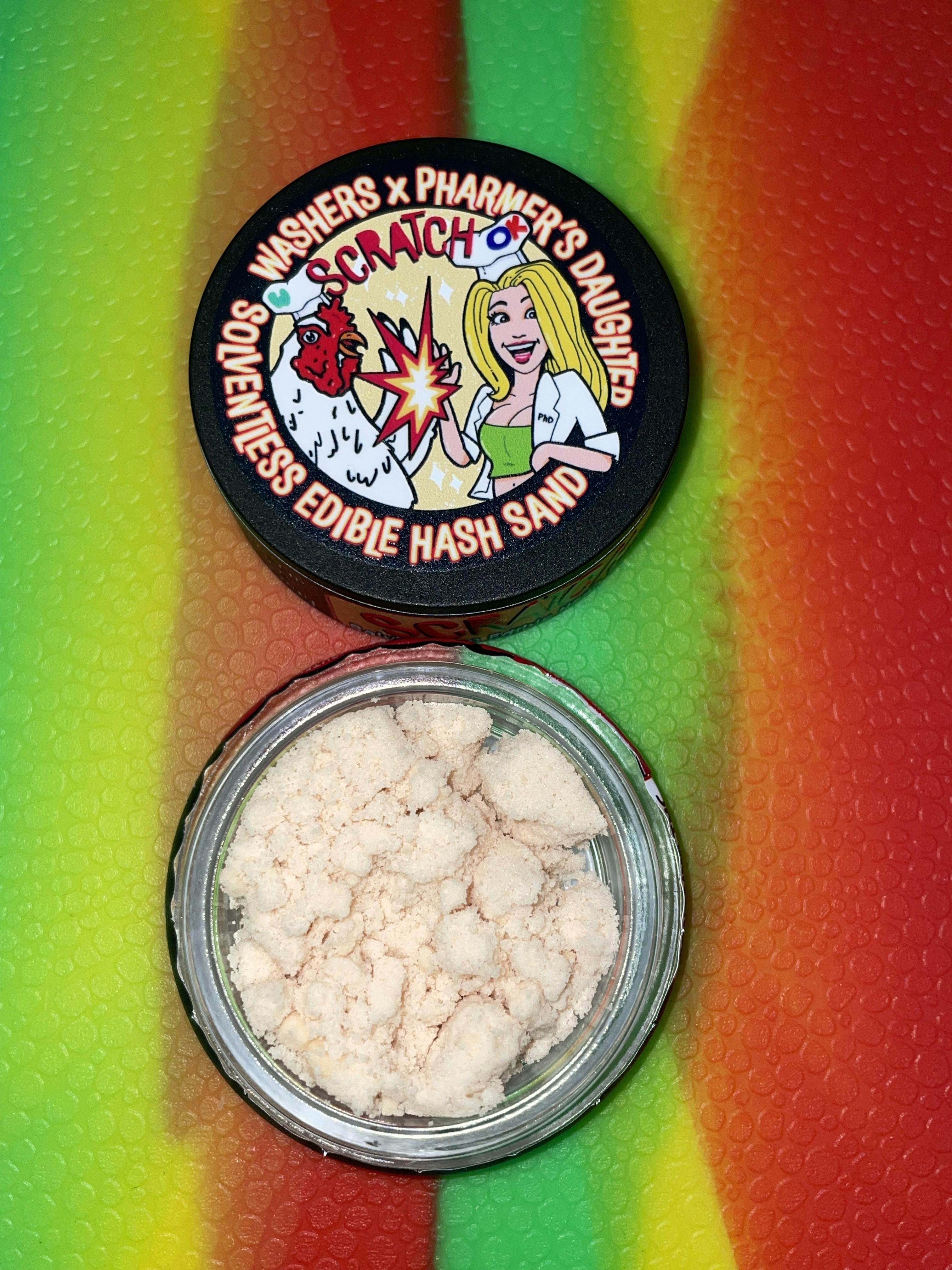 WASHERS X PHARMERS DAUGHTERS: SOLVENTLESS EDIBLE HASH SAND