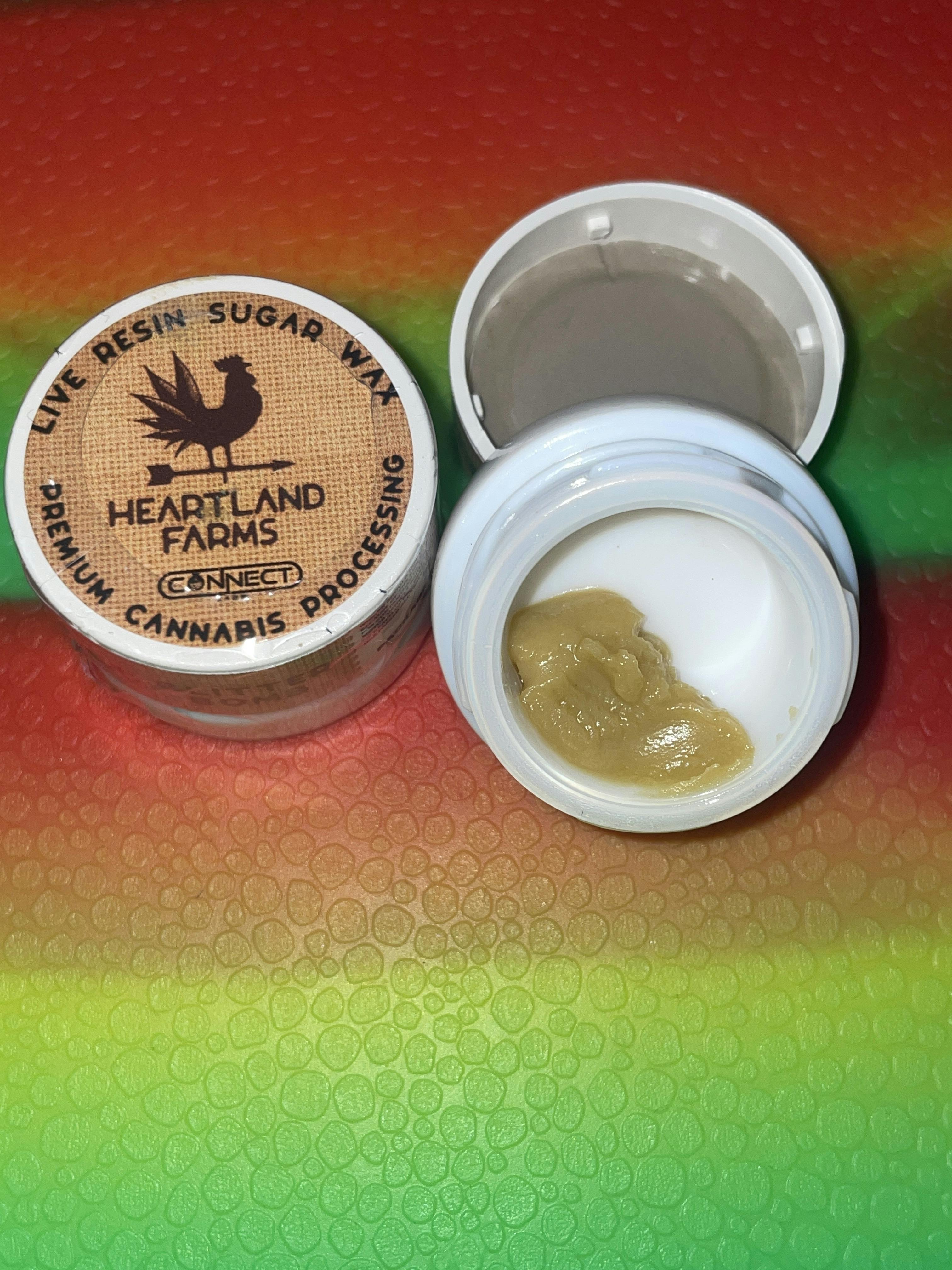 HEARTLAND: LIVE RESIN 1G (KITCHEN SINK & GLITTER BOMB)