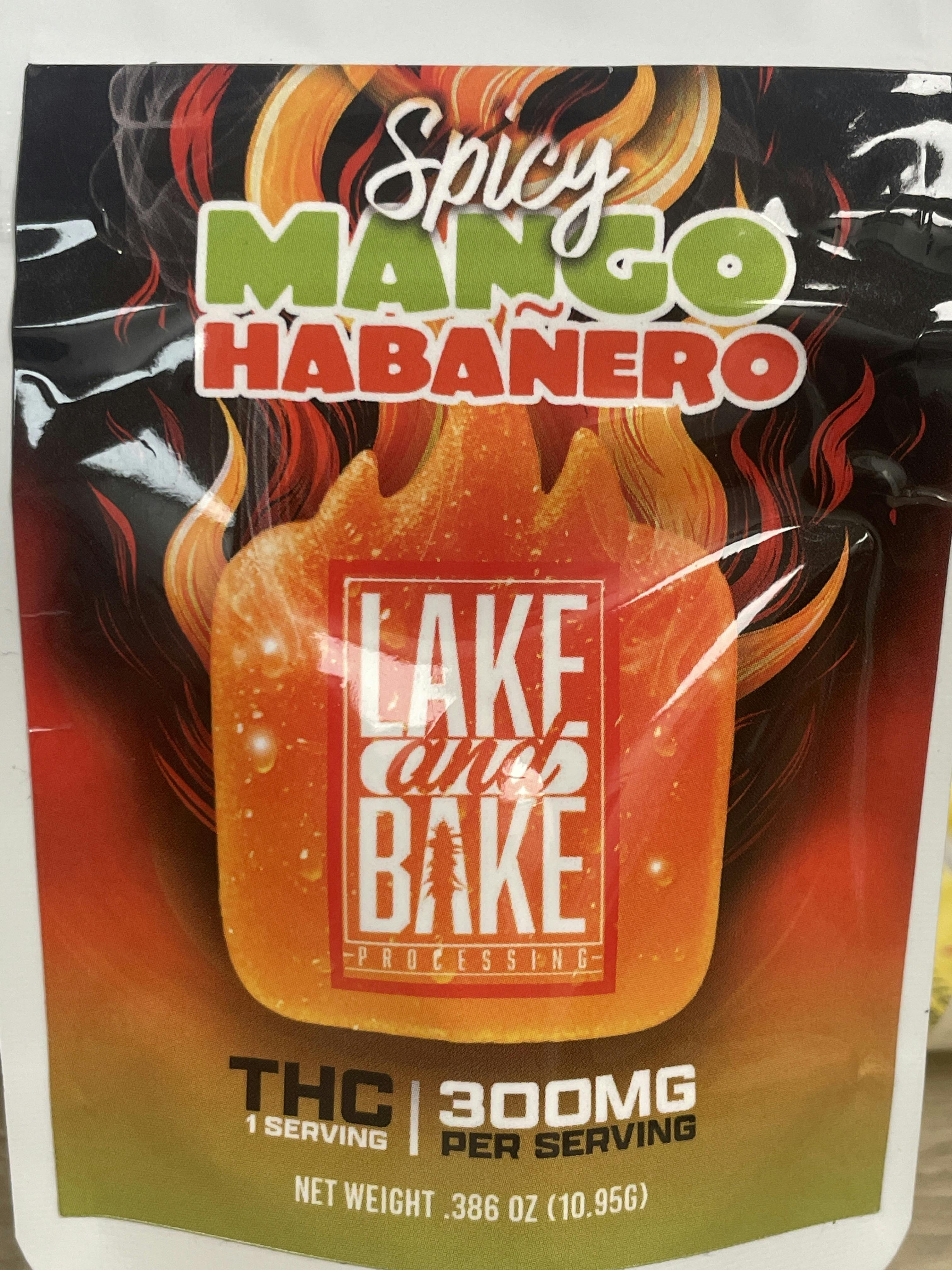 LAKE & BAKE: SPICY MANGO HABANERO 300MG SINGLE at GREEN ST . Dispensary