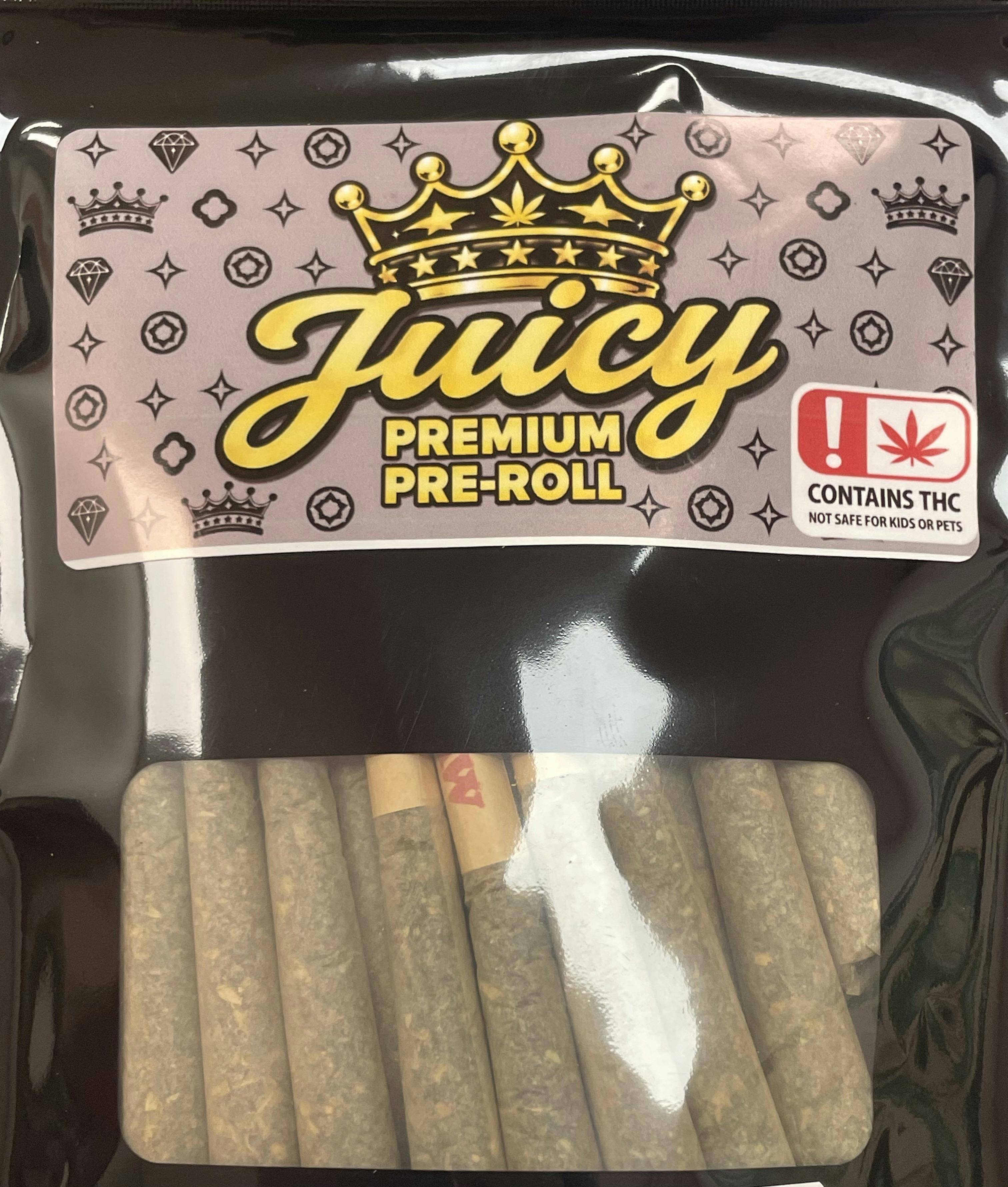 JUICY: 28G ALL FLOWER PREROLLS