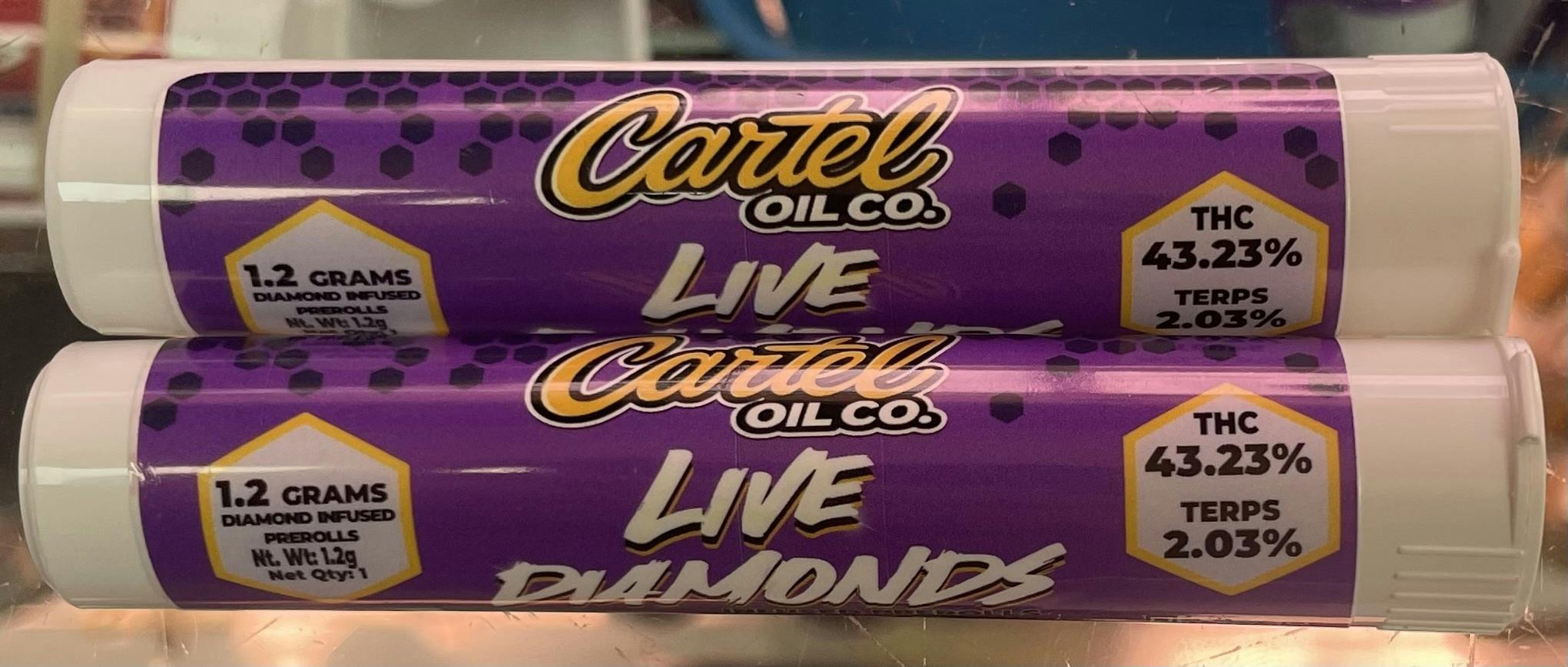 CARTEL: 1.2G LIVE DIAMOND JOINT