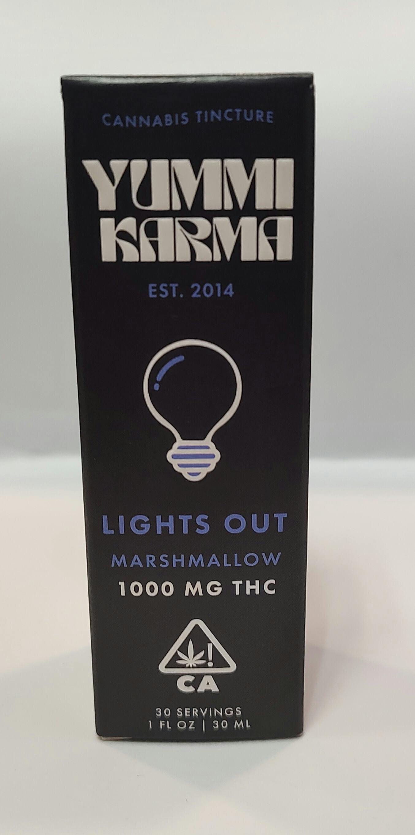Yummi Karma - Lights Out 1000mg THC