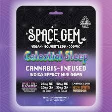 Mini Gems - Celestial Sleep - Indica - Sweet Fig Blackberry - 20pk 50mg CBN by Space Gem