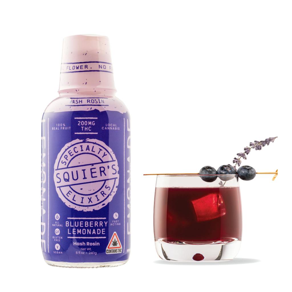 Blueberry Lemonade 200mg Hash Rosin Drink 8oz
