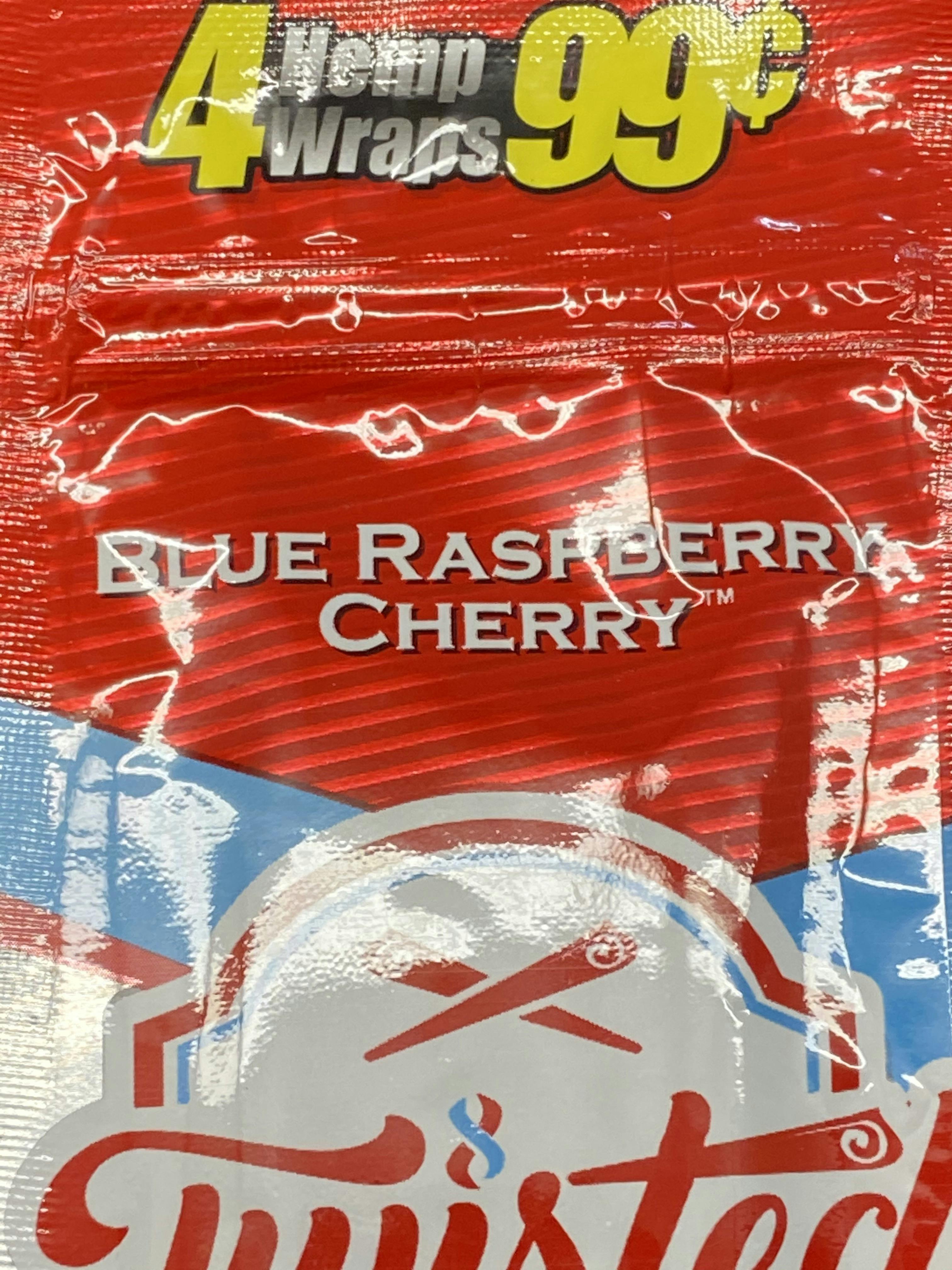 Twisted Hemp Wraps - Blue Raspberry Cherry - 4 wraps at Black Purple Kush