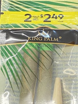 King Palm 2 Slim - Handrolled Leaf Super Slow Burning