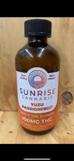 100MG Yuzu Passion Fruit Cannabis THC Infused Juice