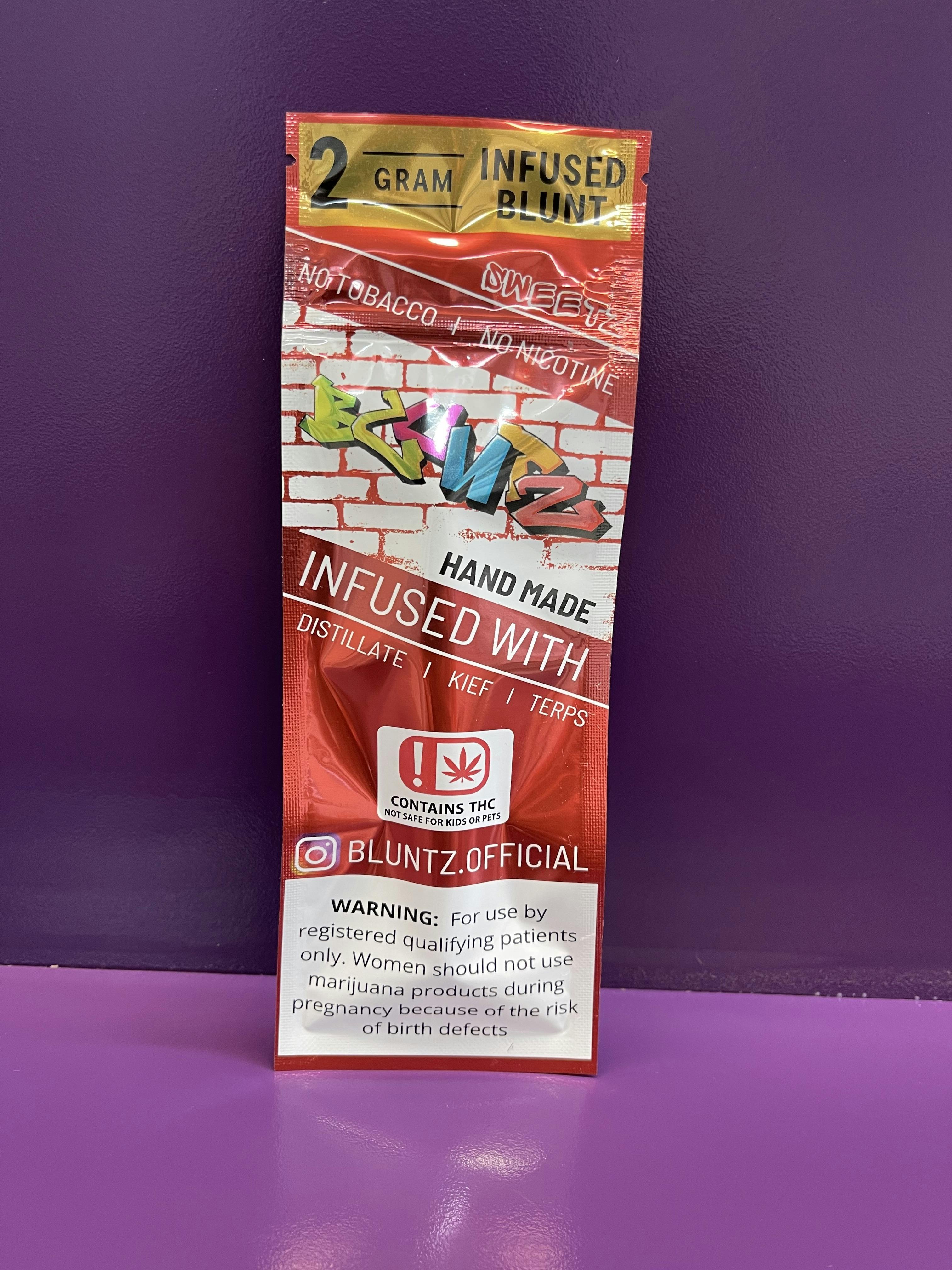 2 Gram Infused Buntz Pre-Roll | Sweetz | Oreo Strain | Hybrid