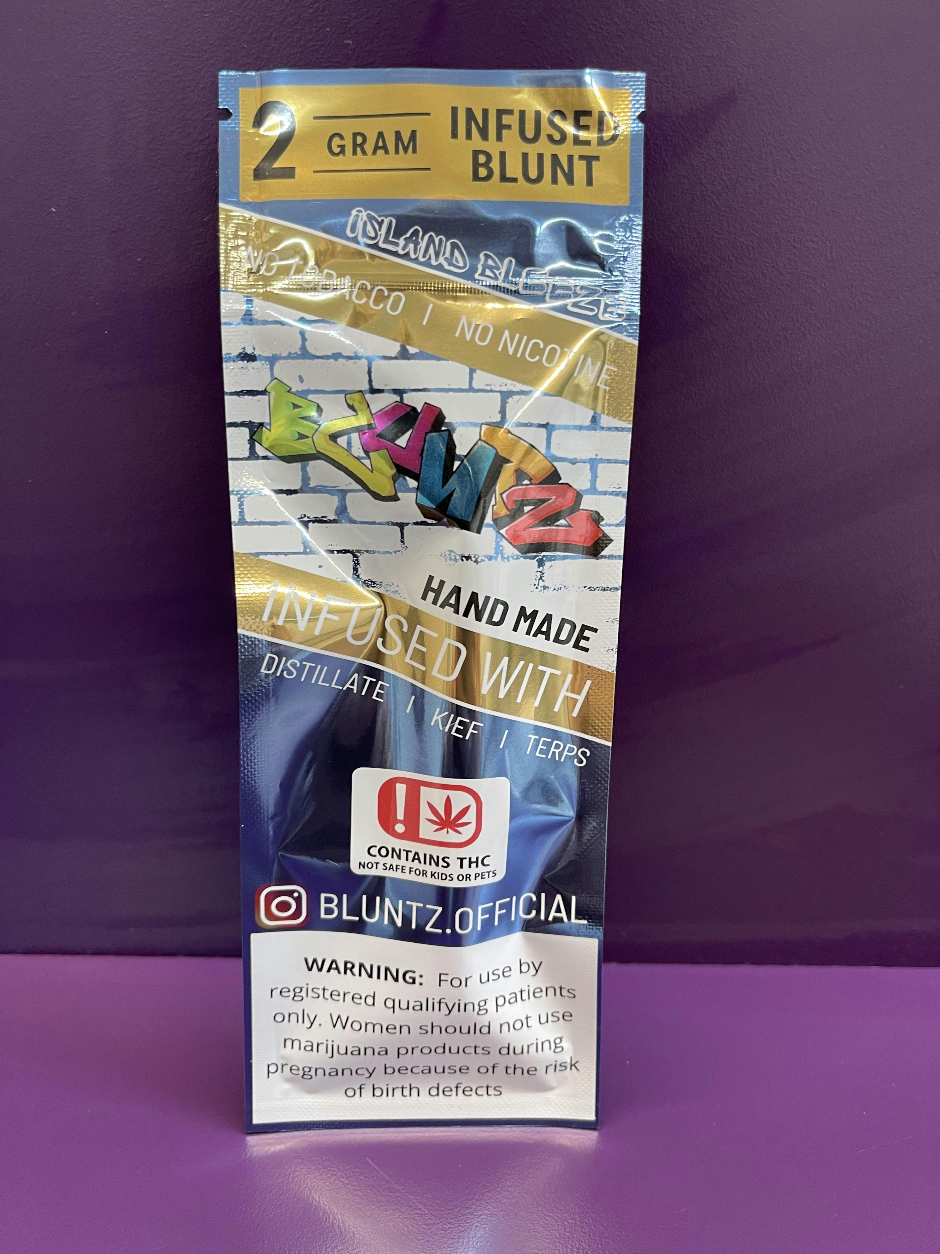 2 Gram Infused Buntz Pre-Roll | Island Breeze | Lemon Cobbler Strain | Sativa