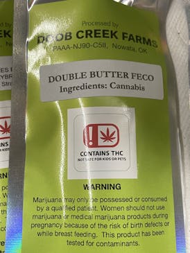 Doob Creek Farms - Double Butter FECO Hybrid Syringe