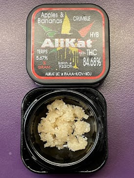 Alikat - Apples & Bananas - Crumble 84.68% 5.67% Terps