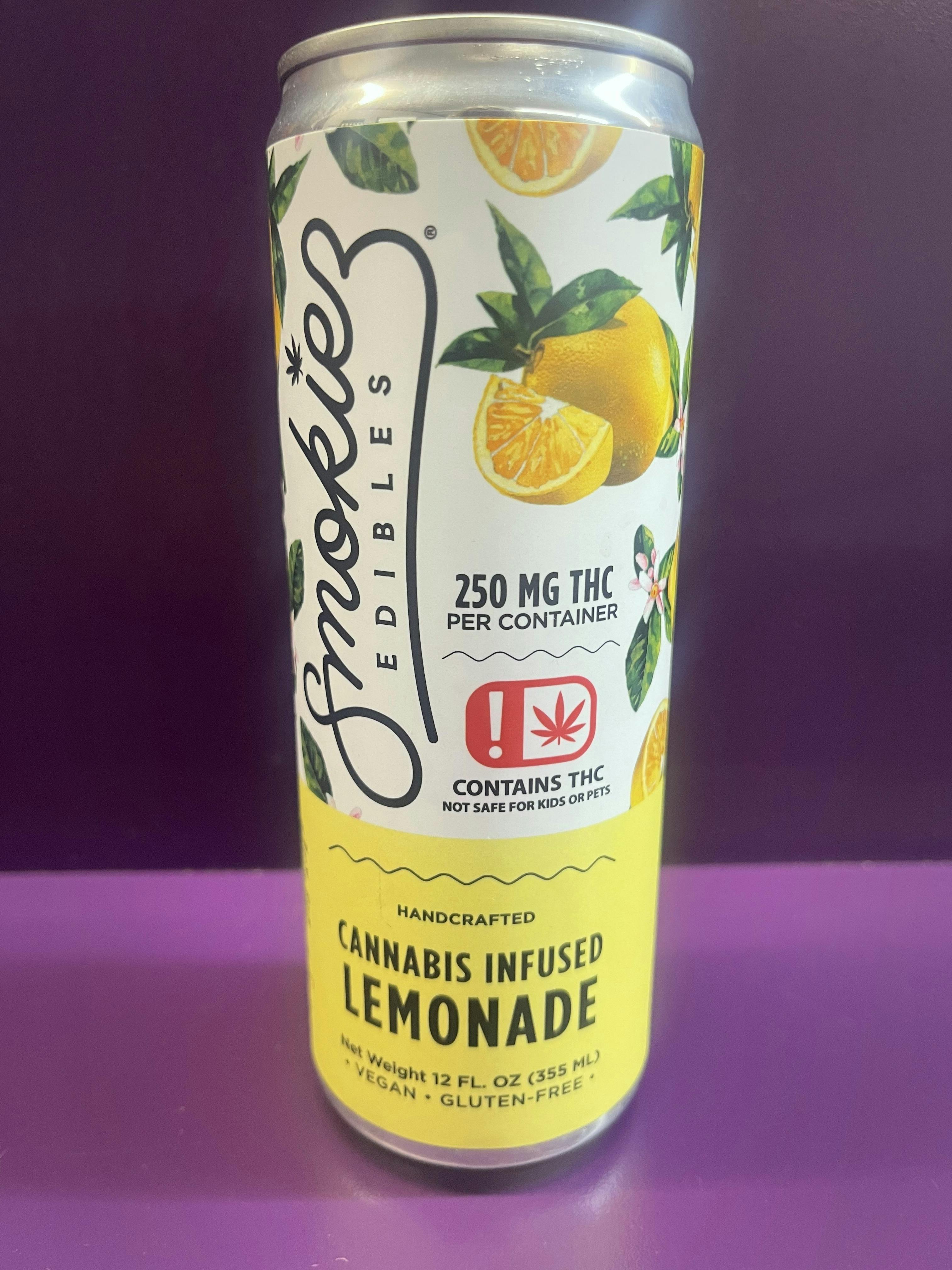 Infused Lemonade | Non-Carbonated | 250mg | 355mL by Smokiez Edibles