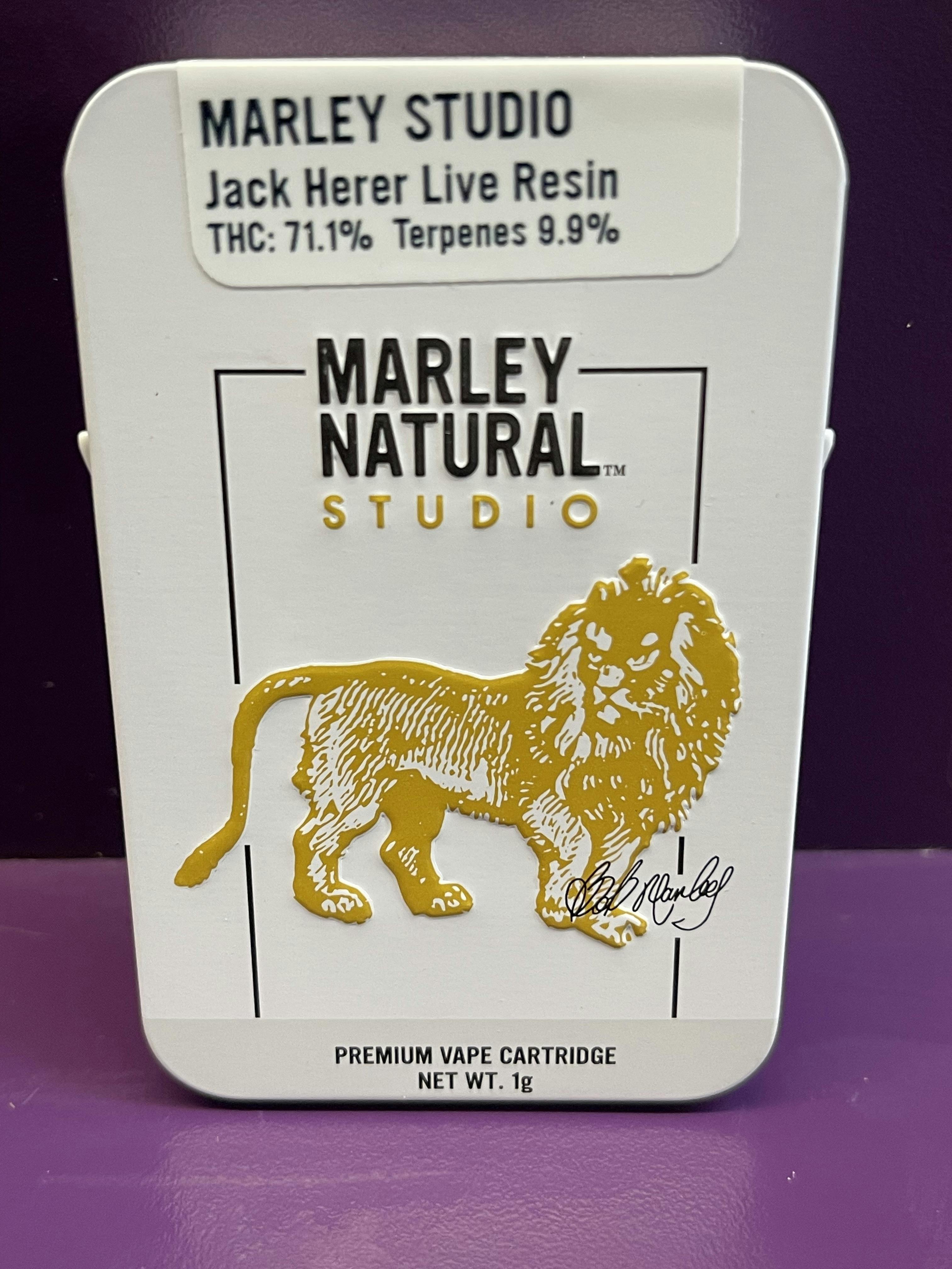 Marley Vape | Jack Herer | Live Resin | 71.1% | 9.9% Tersp | 1g