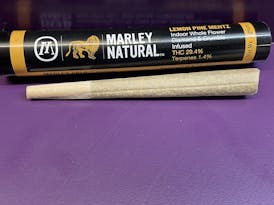 Marley Natural | Lemon Pine Mentz | Diamond & Crumble Infused Preroll