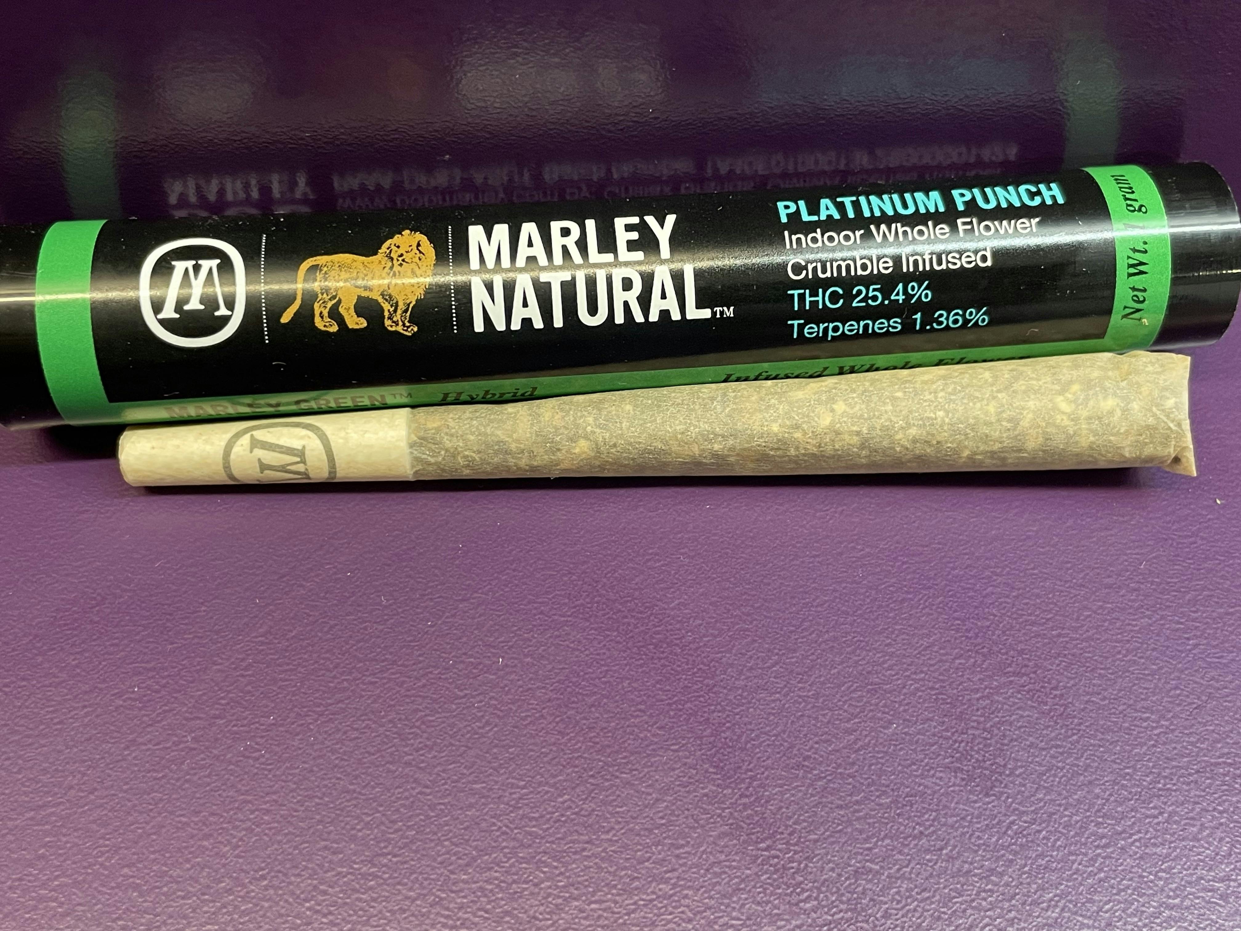 Marley Natural | Platinum Punch | Crumble Infused Preroll