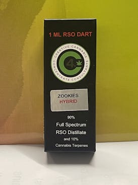 RSO Syringe (Dart) | 1 ML | Full Spectrum | Zookies | Hybrid