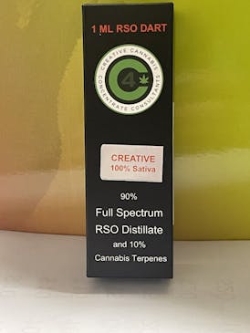 RSO Syringe (Dart) | 1 ML | Full Spectrum | Creative | Sativa