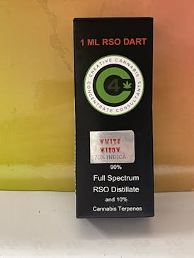 C4 - Full Spectrum | RSO Syringe | 1 ML | White Widow | Indica