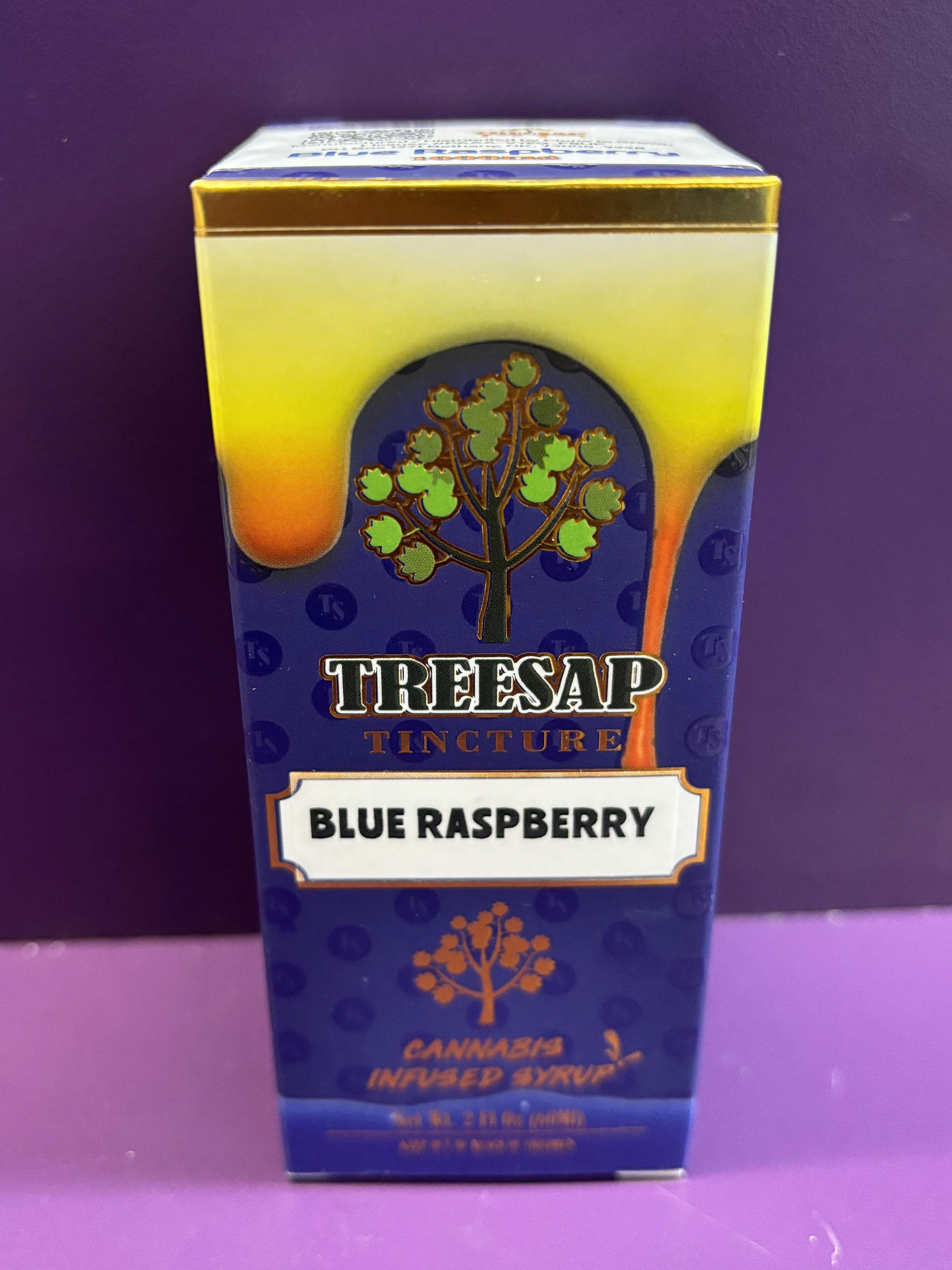 Blue Razz Syrup | Tincture | 1000mg | 2 fl oz by Treesap - CA