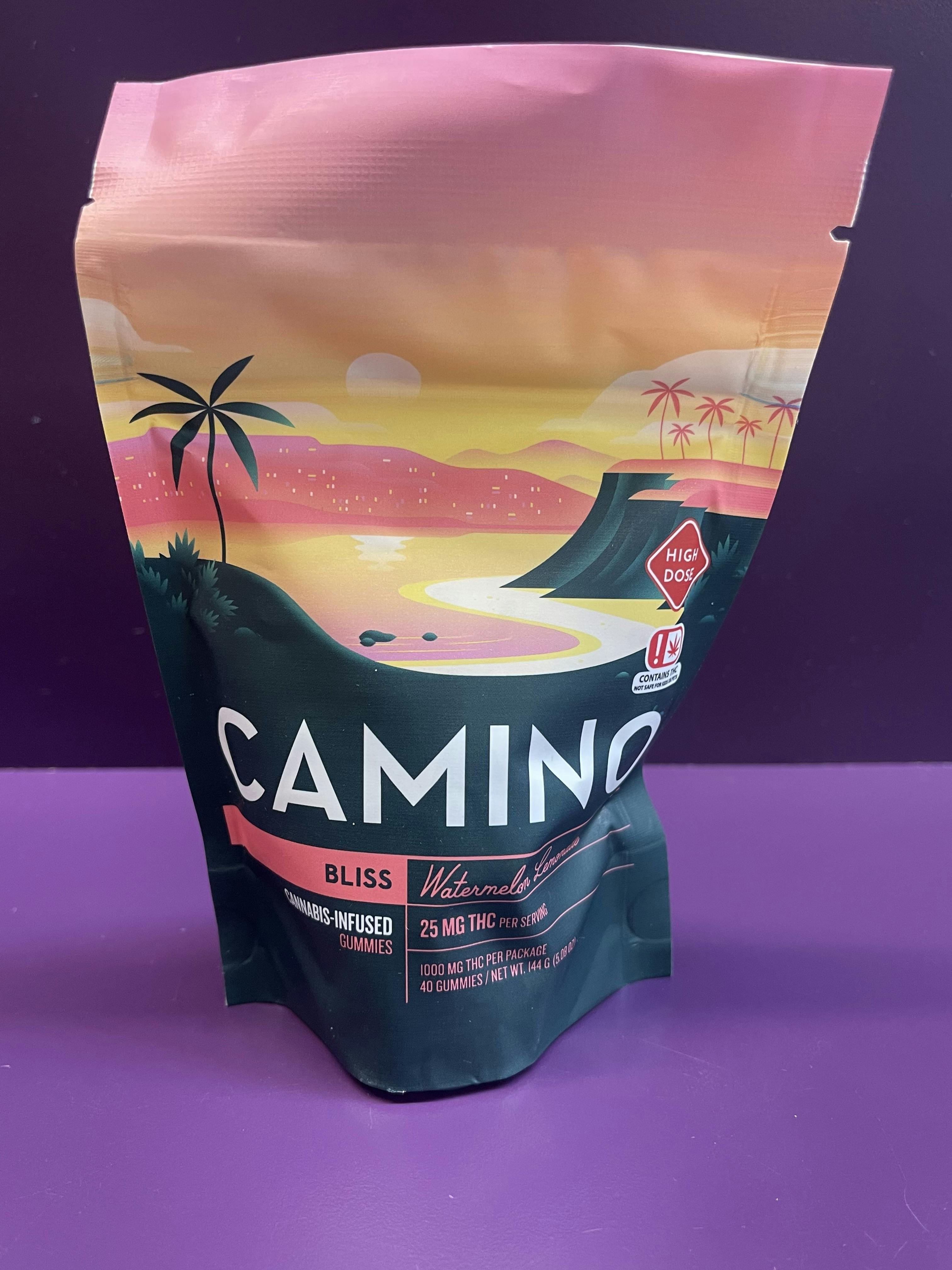 Camino Gummies 1000mg THC | Watermelon Lemonade | Bliss