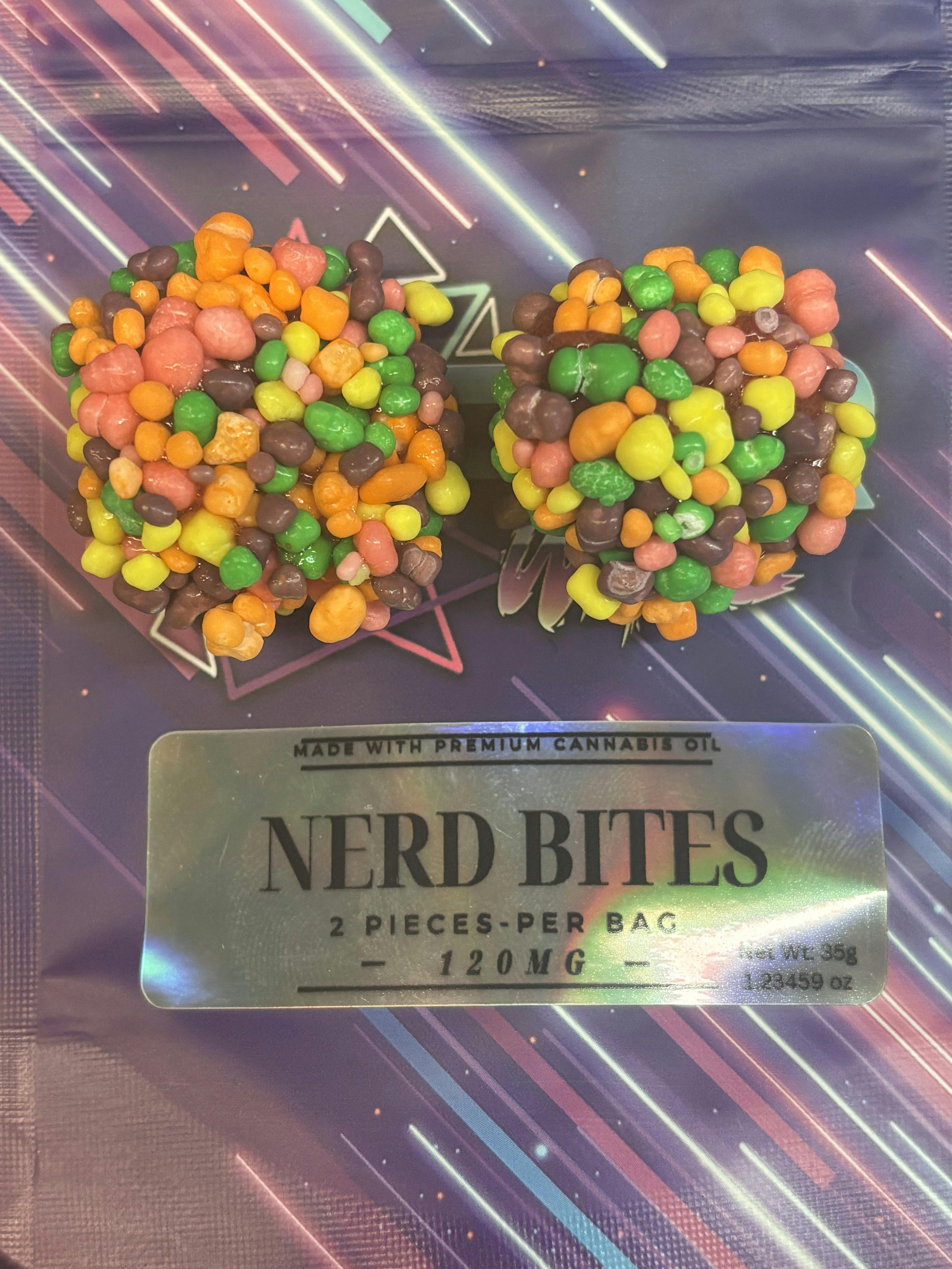 Nerd Bites | 120mg (2 pack) 2.5% CBG