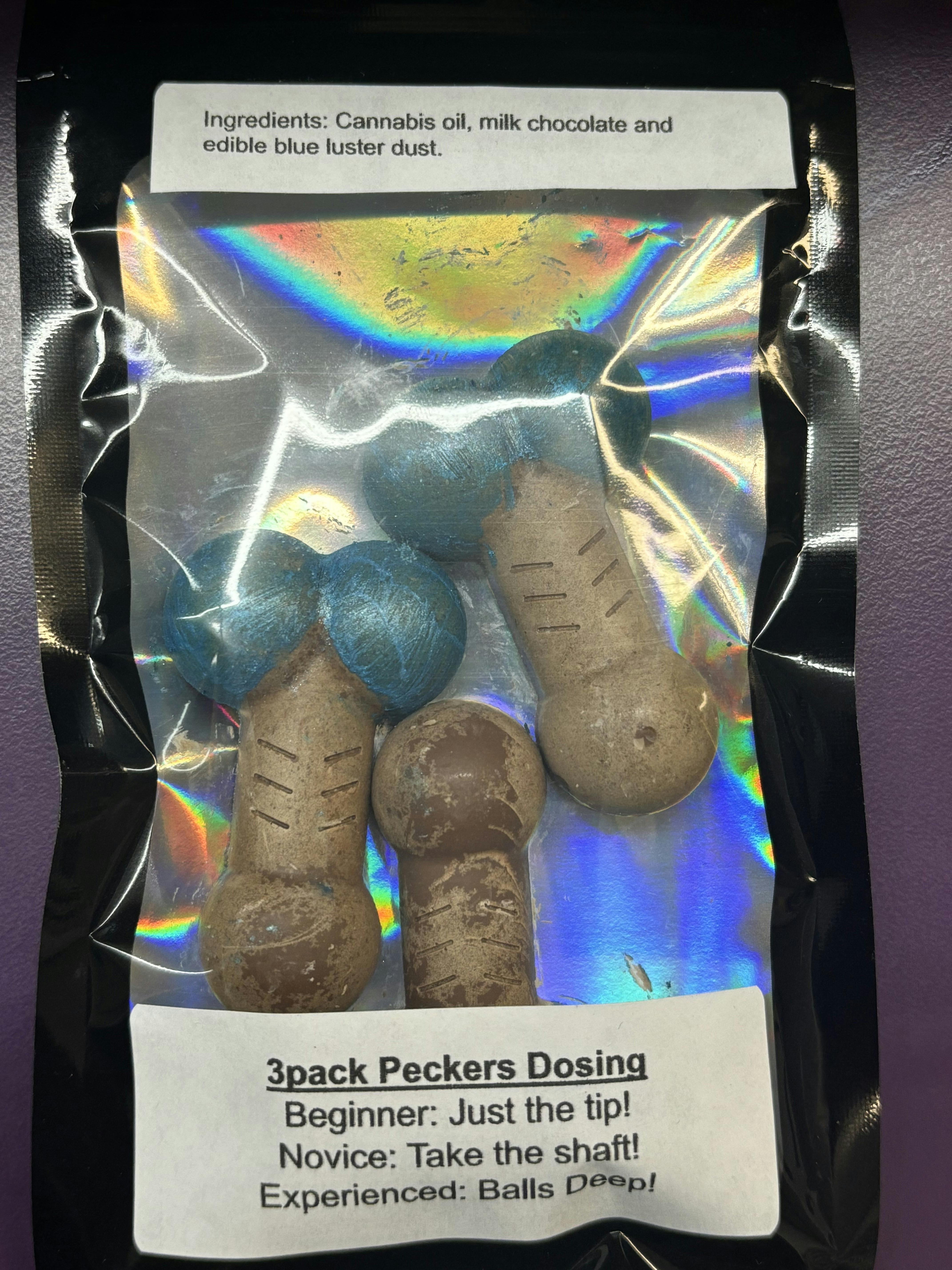 Blue Balled Little Peckers | Chocolates | 3pk | 39.6mg/ea