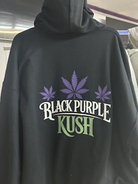 Black Purple Kush | 2X Black Hoodie | BPK