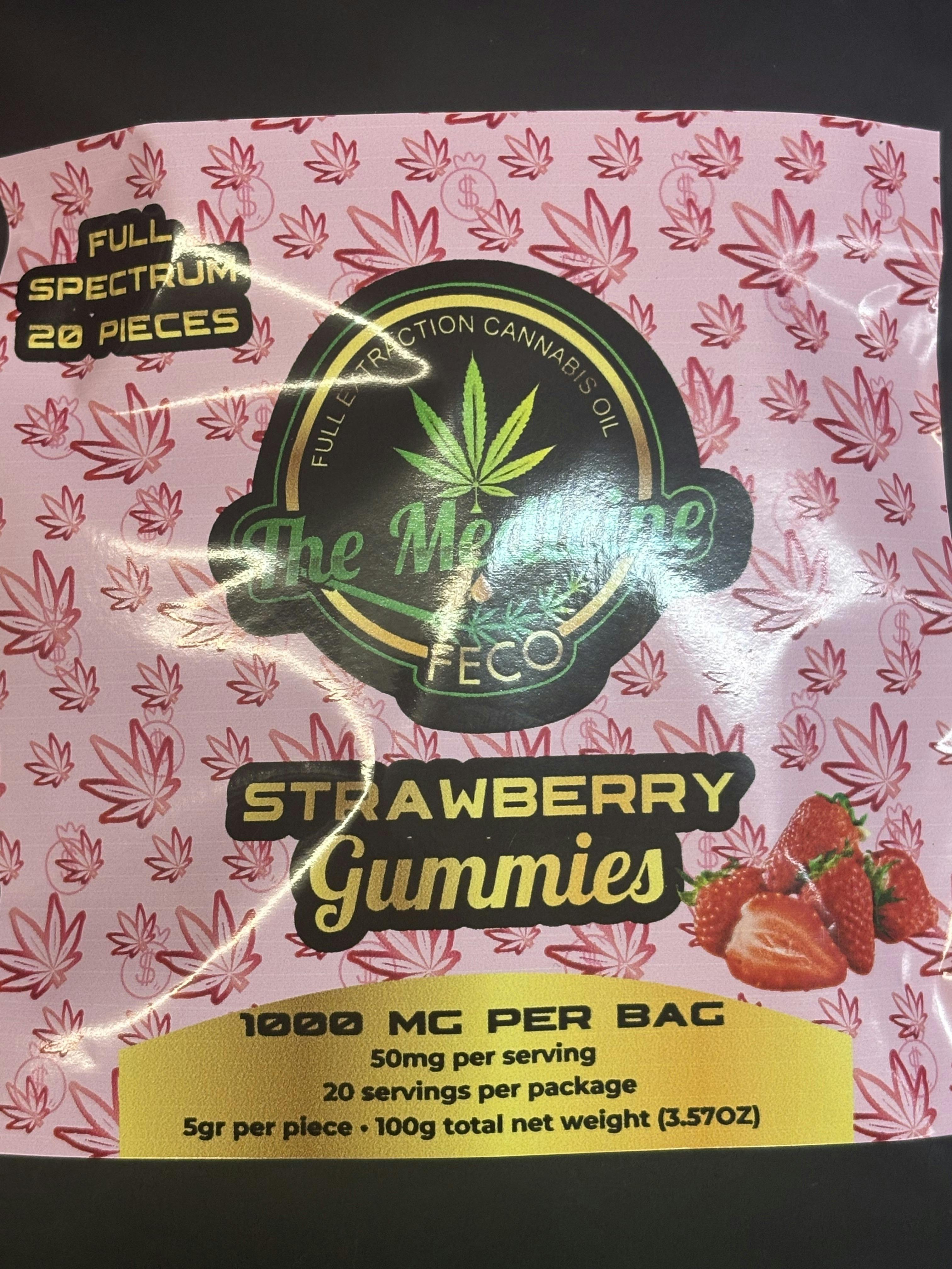 Full Spectrum | FECO | 1000mg Strawberry Gummies