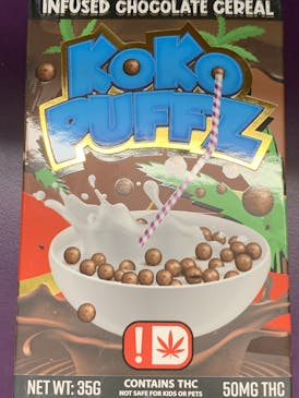 KoKo Puffs Cereal - 50mg THC (Full Spectrum)