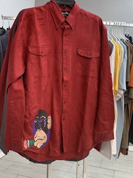 Black Purple Kush - Button Up Shirts