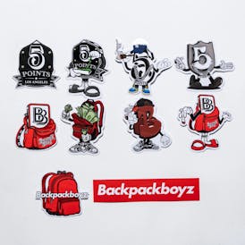BACKPACKBOYZ - BACKPACK STICKER PACK (20 PACK)