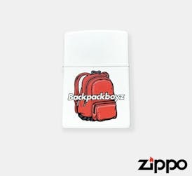 BACKPACKBOYZ - ZIPPO LIGHTER WHITE