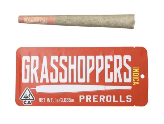 Grasshoppers | Toasted S'mores | Infused Joints | 1g at BACKPACKBOYZ