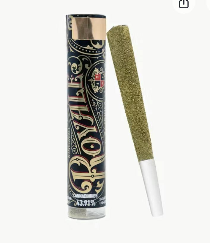 Kingroll Royale | Grapes n Cream | Infused Joint | 1.3g by Kingroll